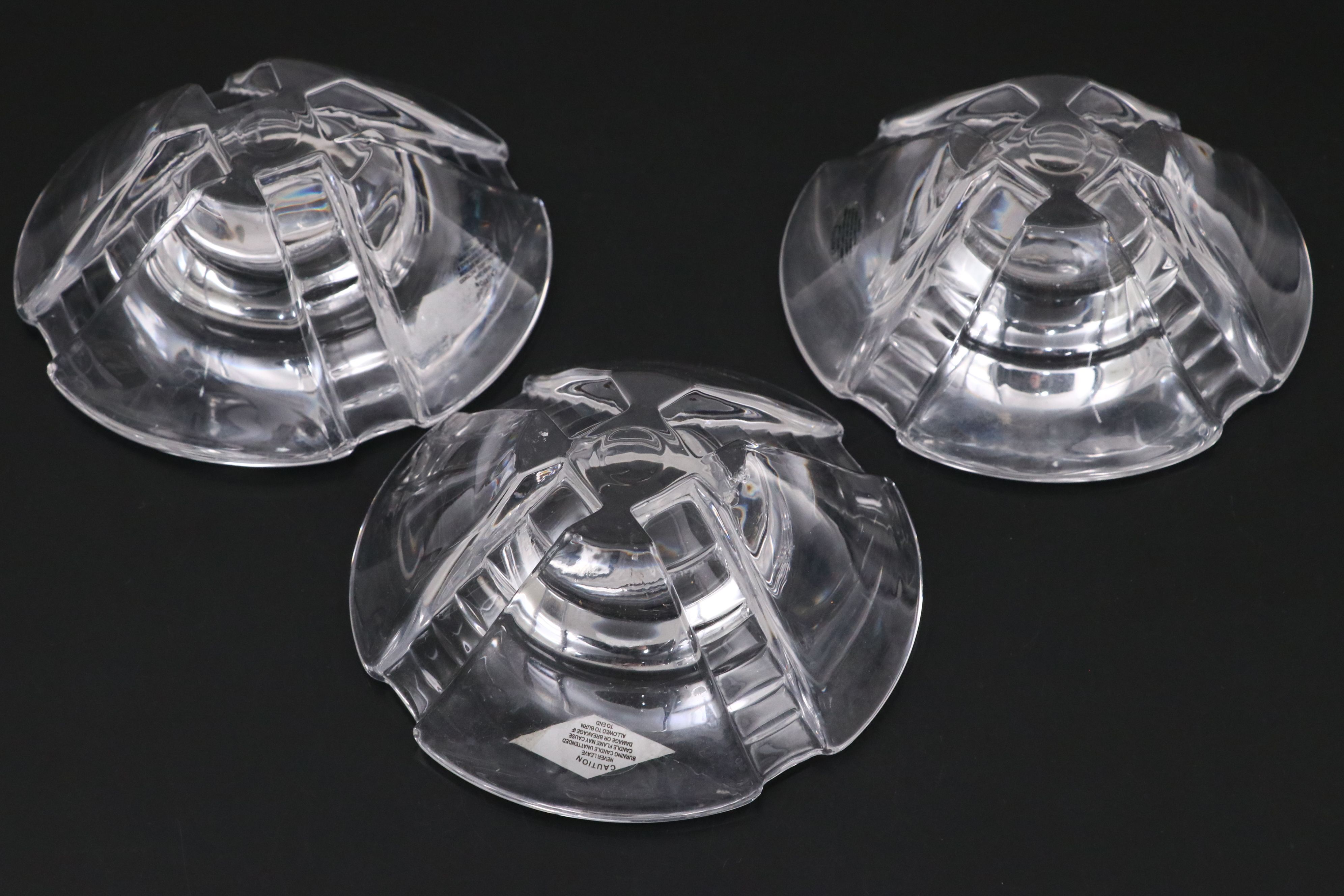 Shannon and Other Crystal Ashtrays with Waterford Crystal Desk Clock and Frame