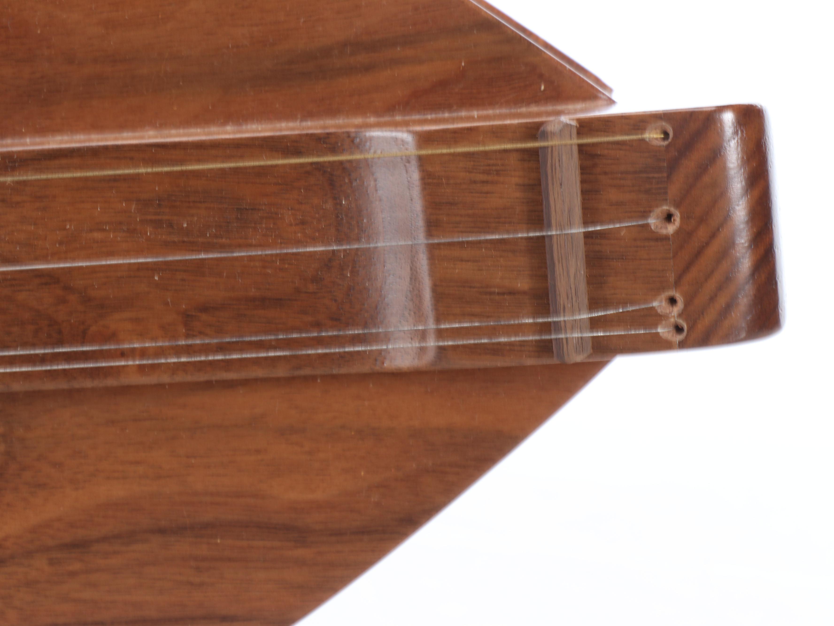 Warren A. May Handcrafted Walnut Appalachian Mountain Dulcimer