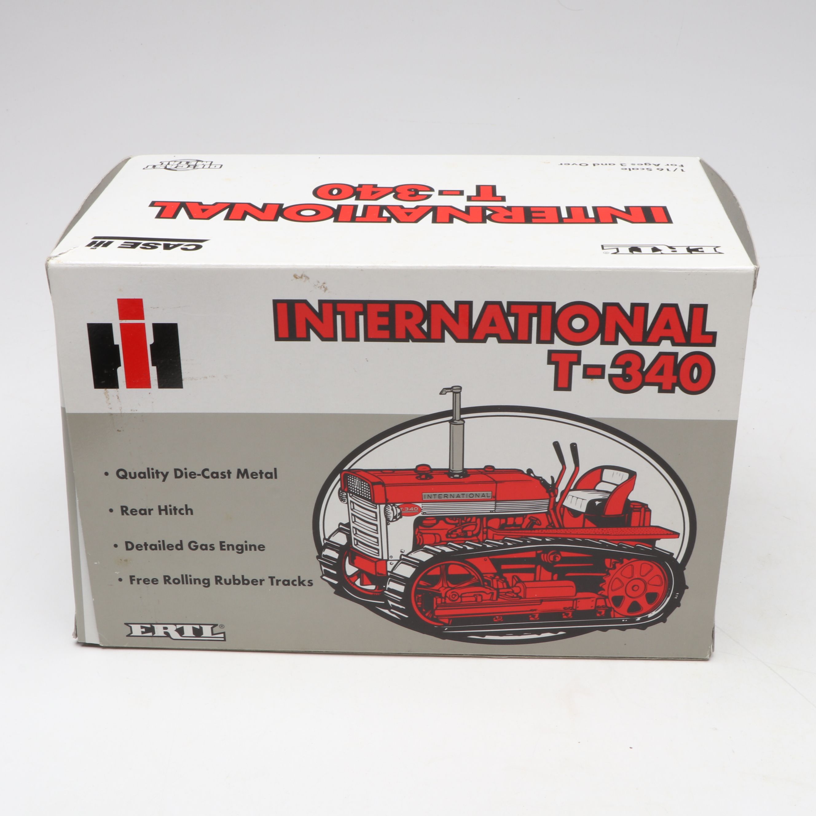 Ertl International Harvester Diecast Model Tractors with Turtle Creek Truck
