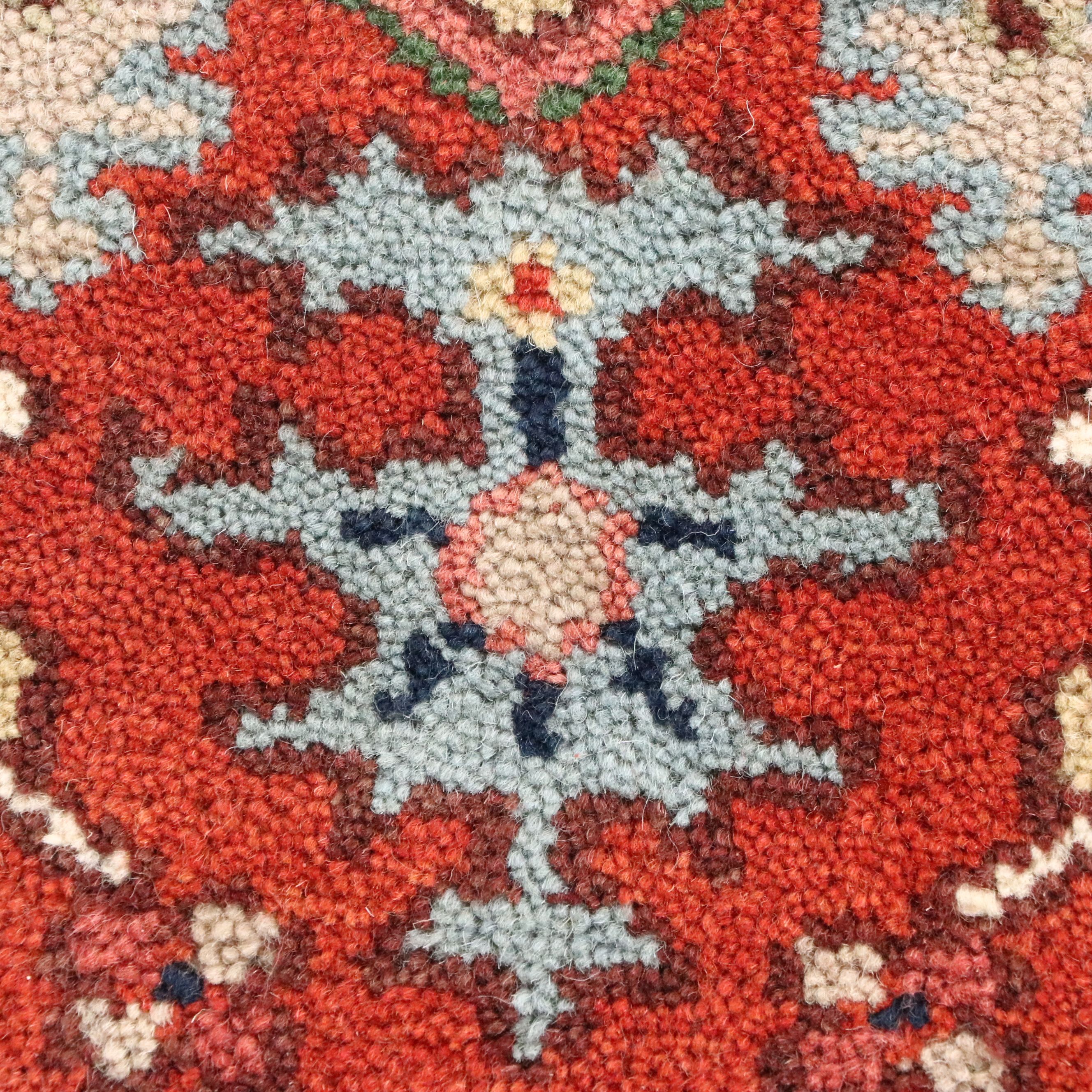 3'1 x 5'2 Hand-Knotted Indo-Persian Heriz Area Rug