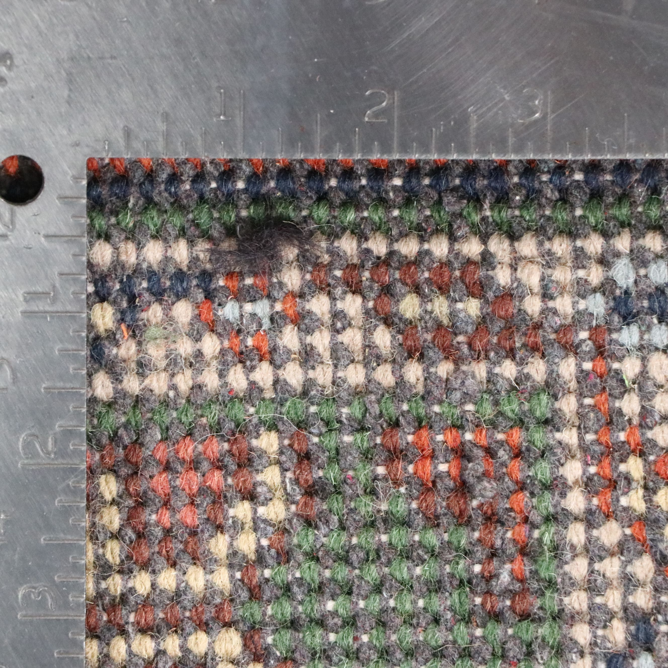 3'1 x 5'2 Hand-Knotted Indo-Persian Heriz Area Rug