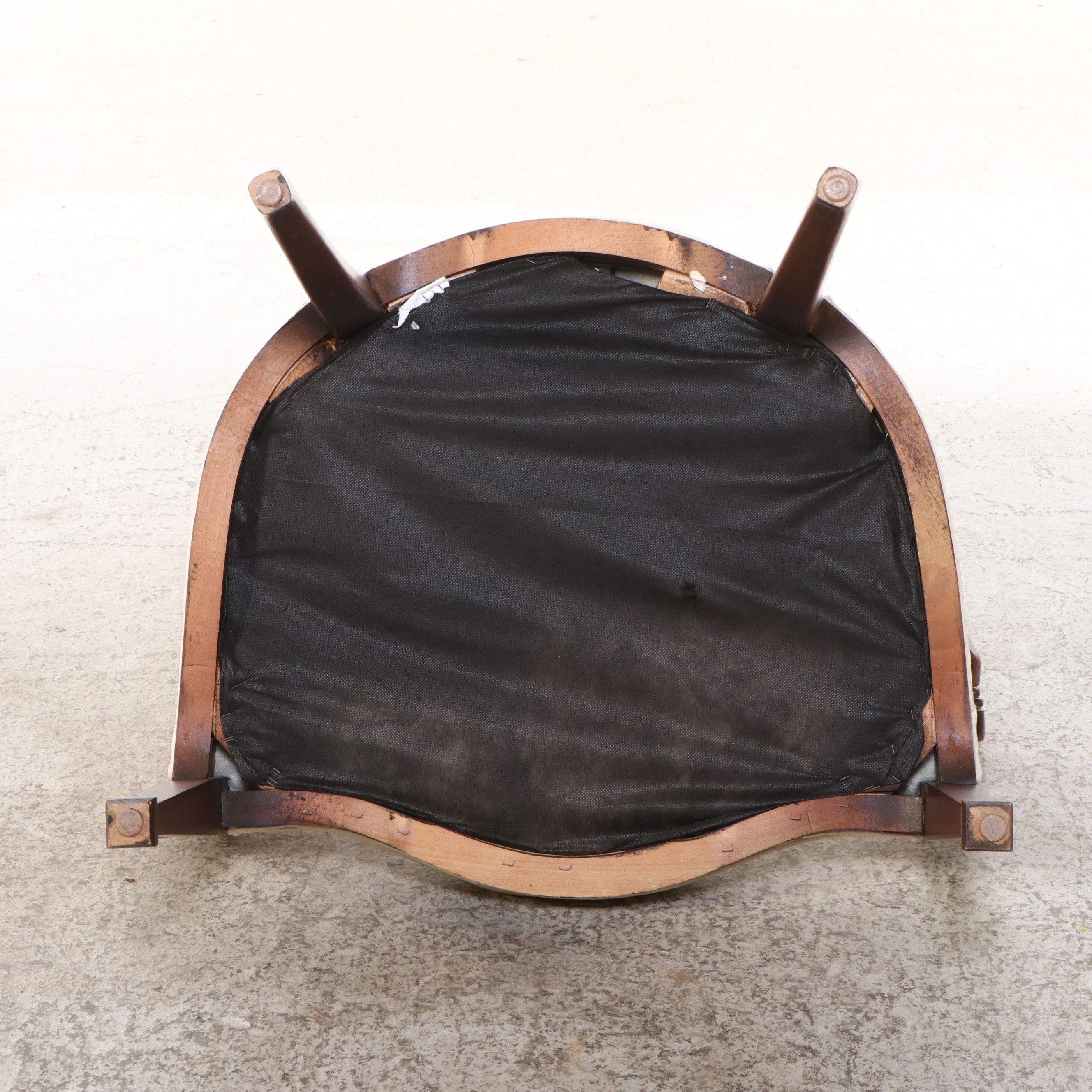 Adam Style Mahogany Spider Back Armchair, Late 20th Century