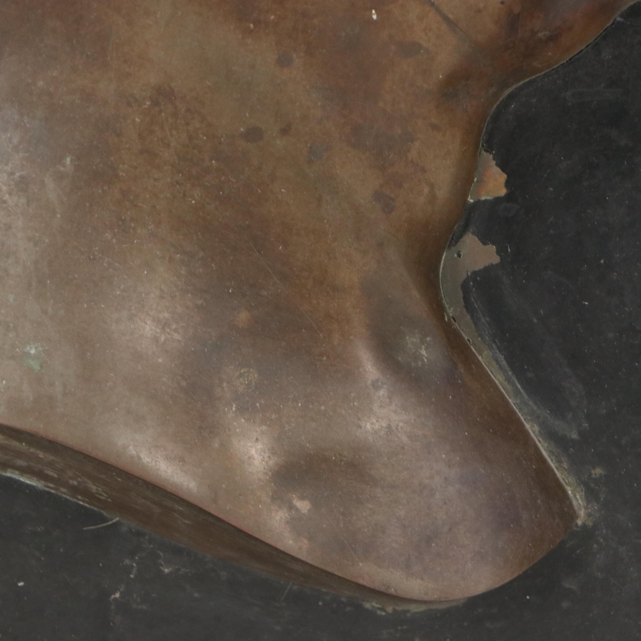 Franklin Simmons Bronze Profile Portrait "William Henry Seward," 1865