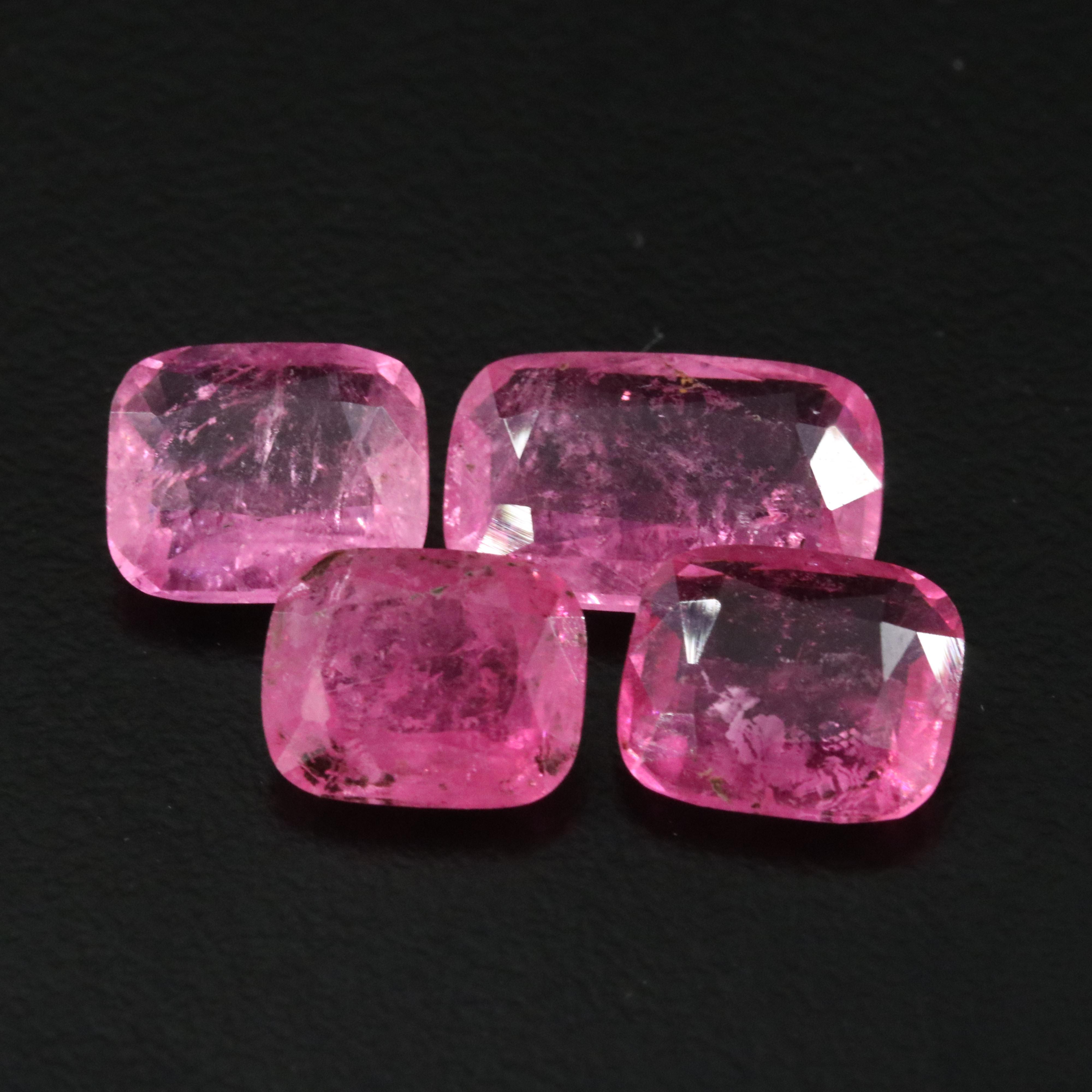 Loose 9.37 CTW Pink Tourmalines