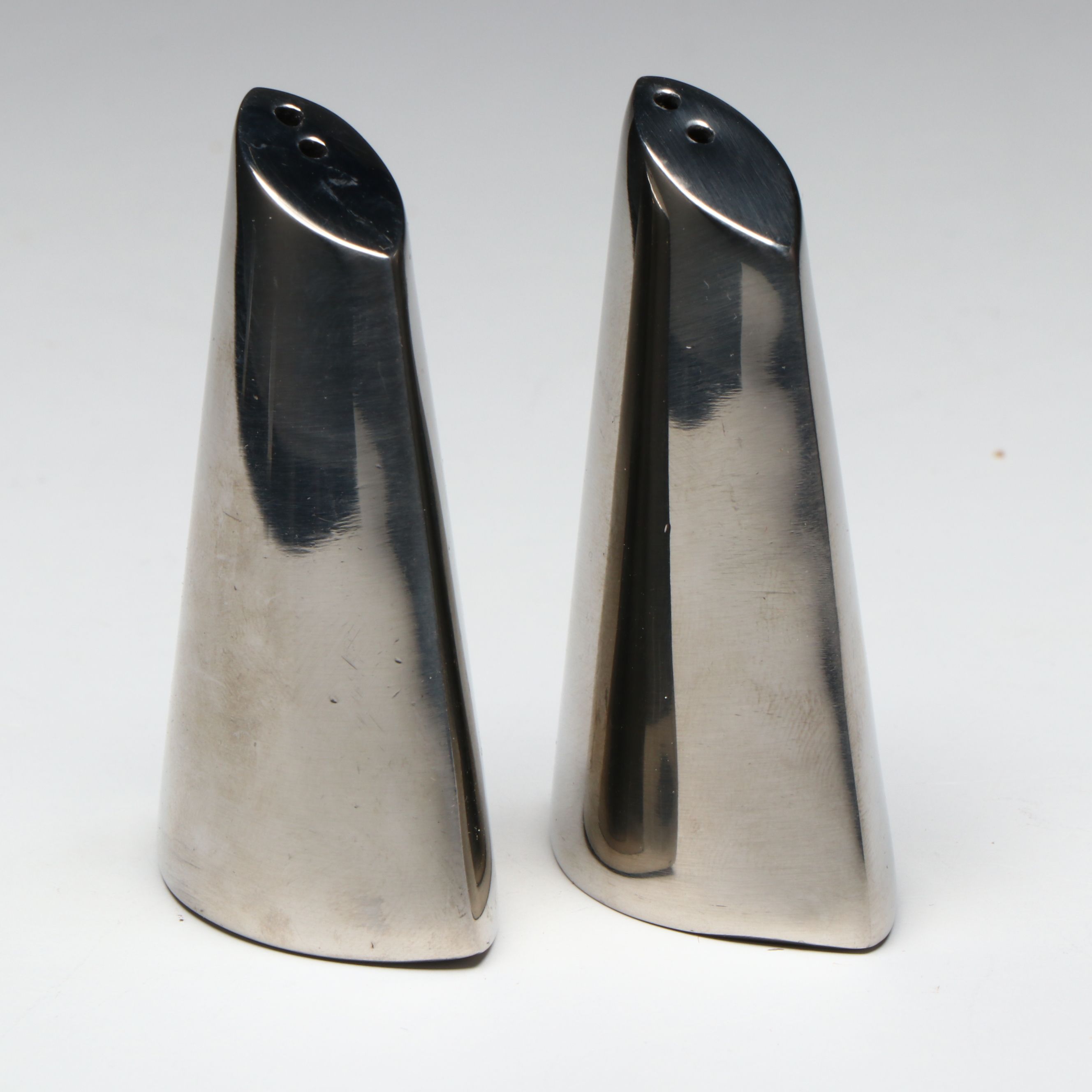 Michael Aram and Joya's Design Abstract Style Salt and Pepper Shakers