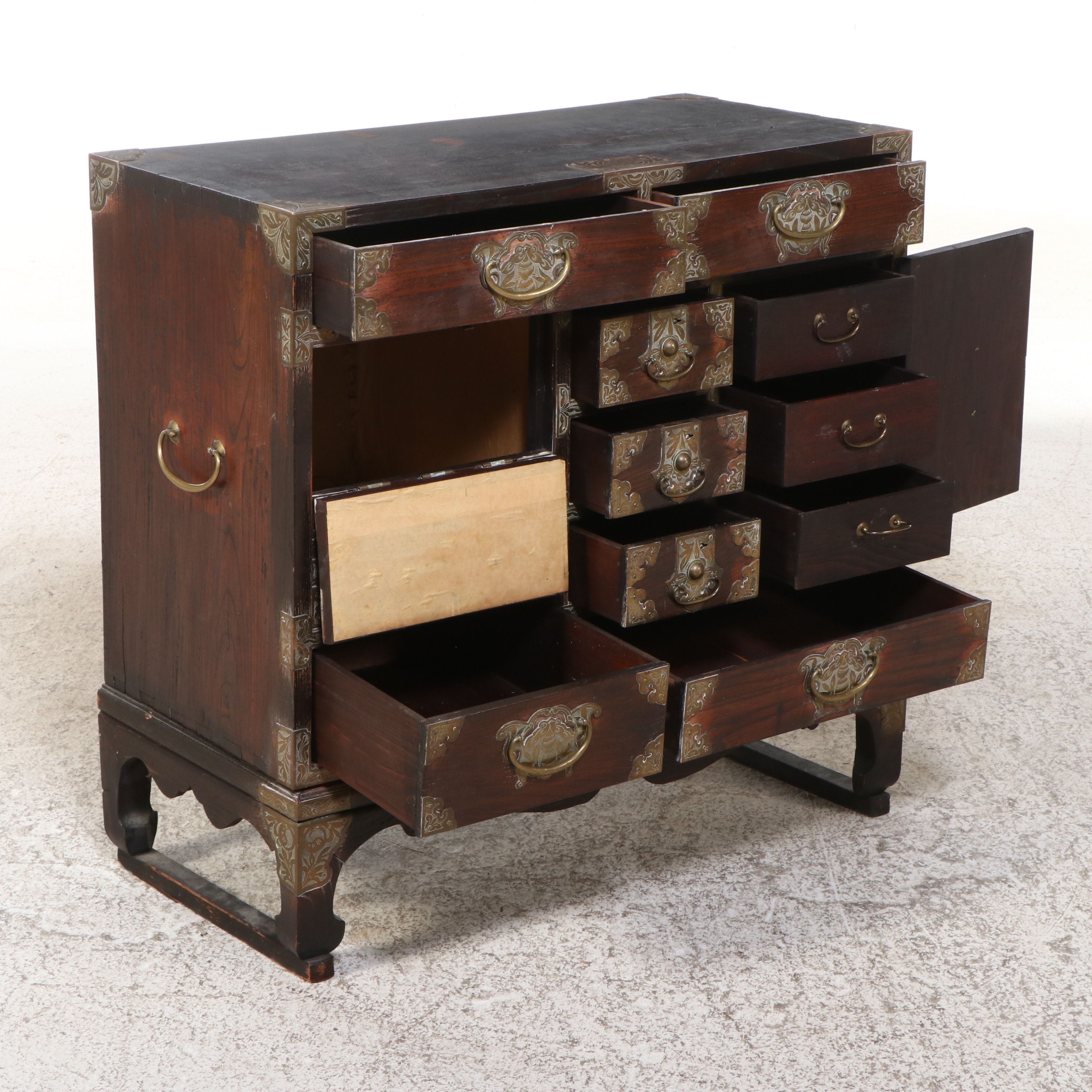 Korean Brass Mount Tansu Chest