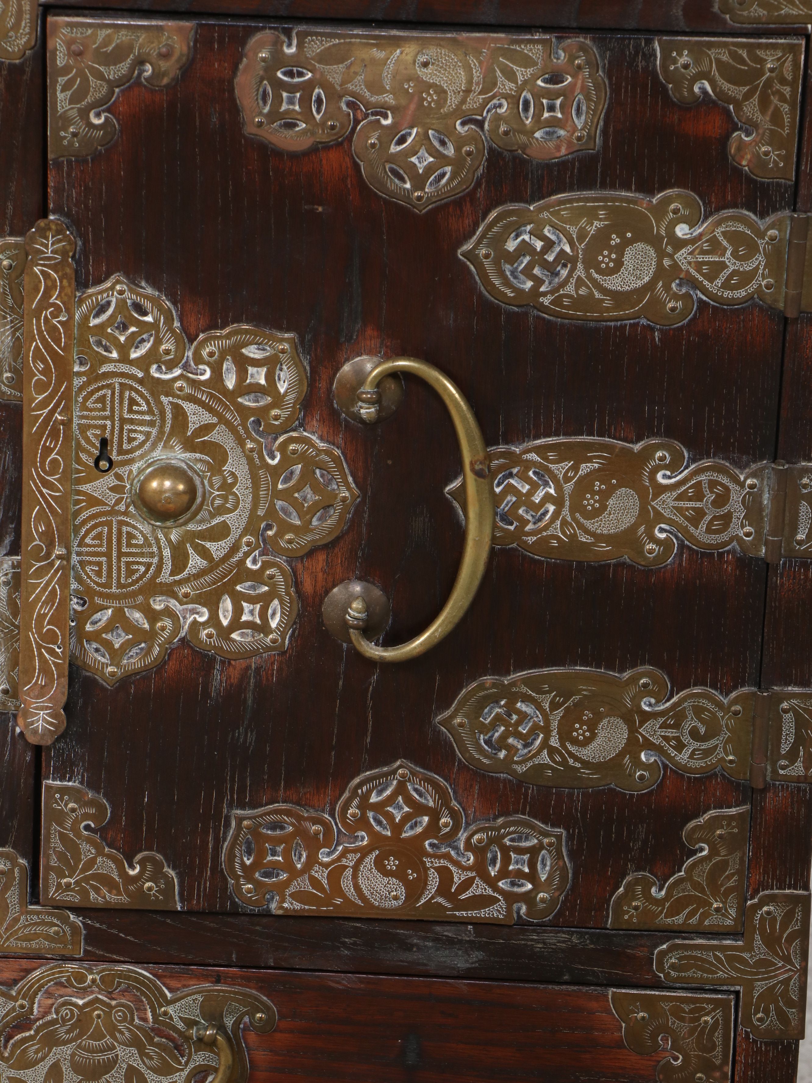 Korean Brass Mount Tansu Chest