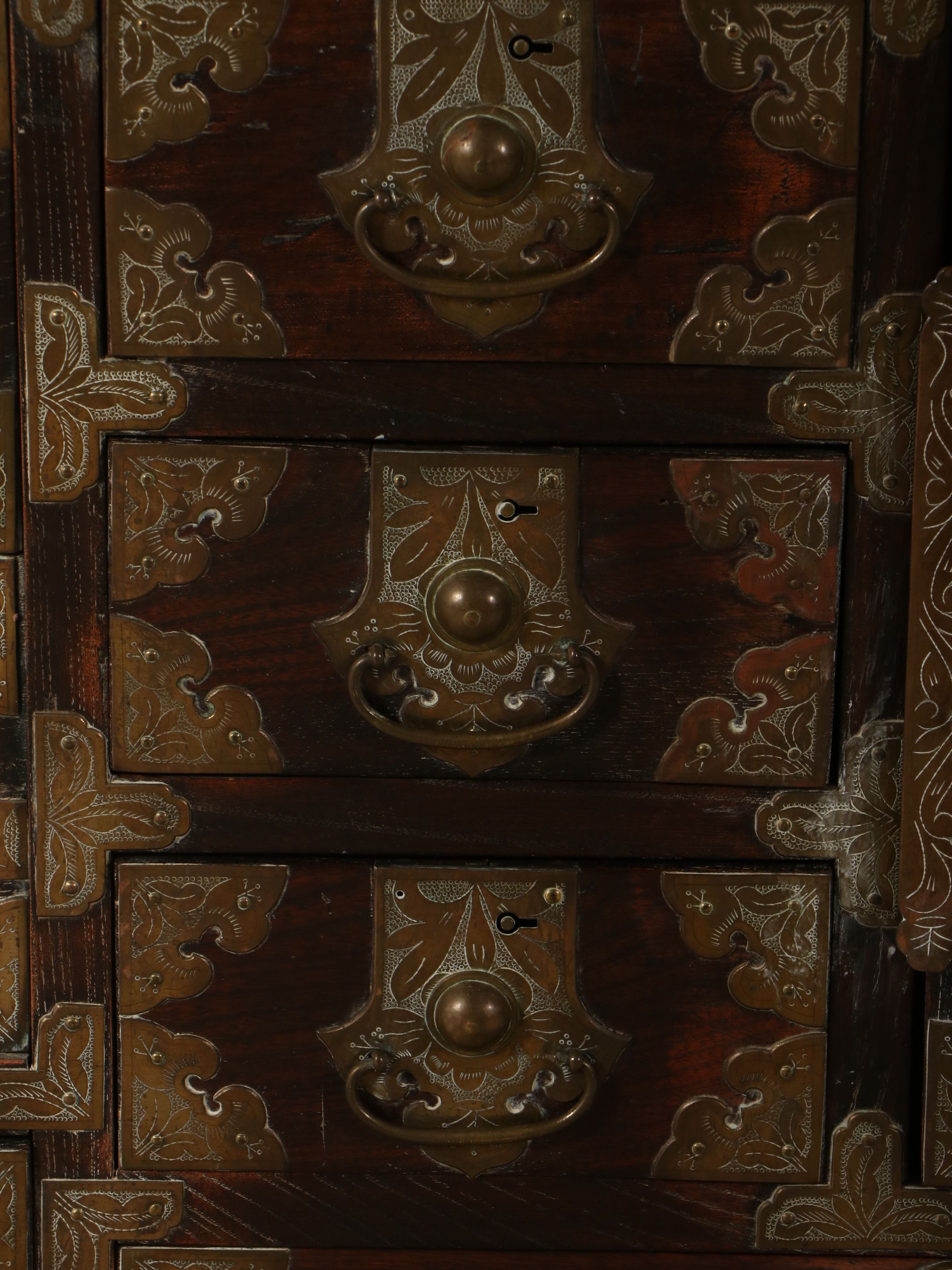 Korean Brass Mount Tansu Chest