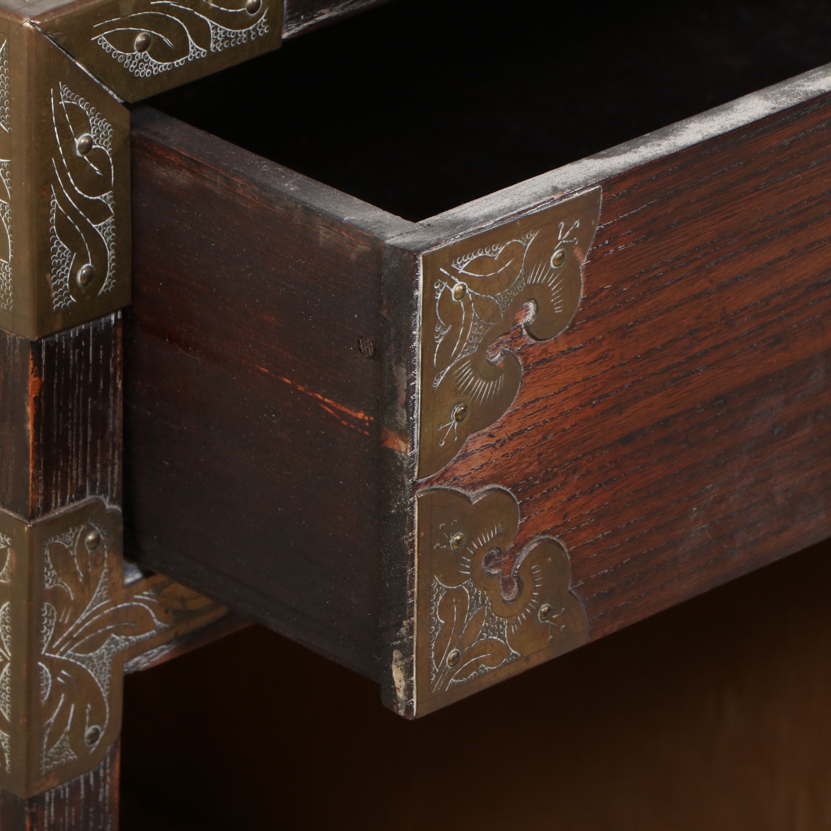 Korean Brass Mount Tansu Chest