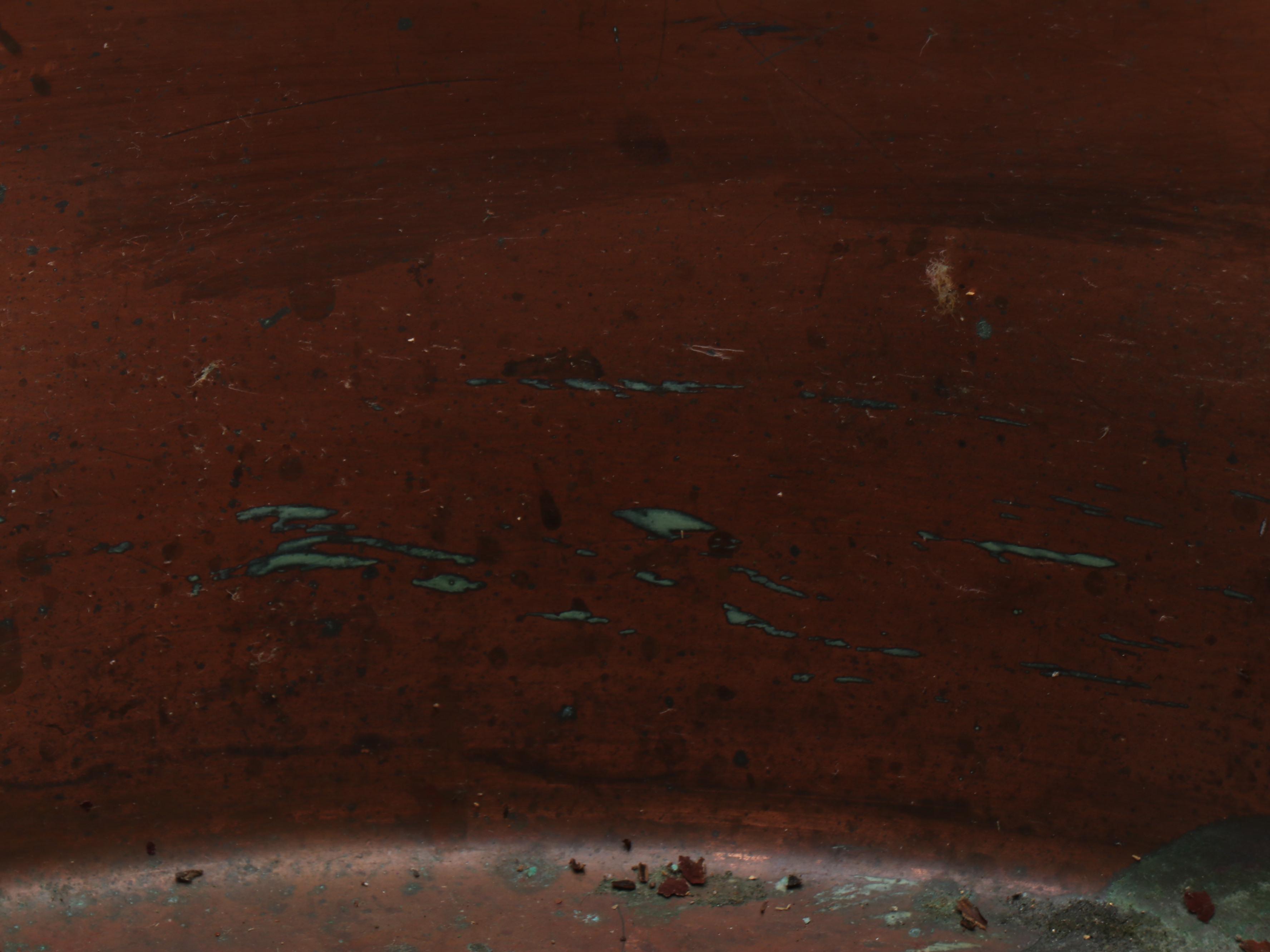 French Style Copper Handled Pot with Brass Handles, 20th Century