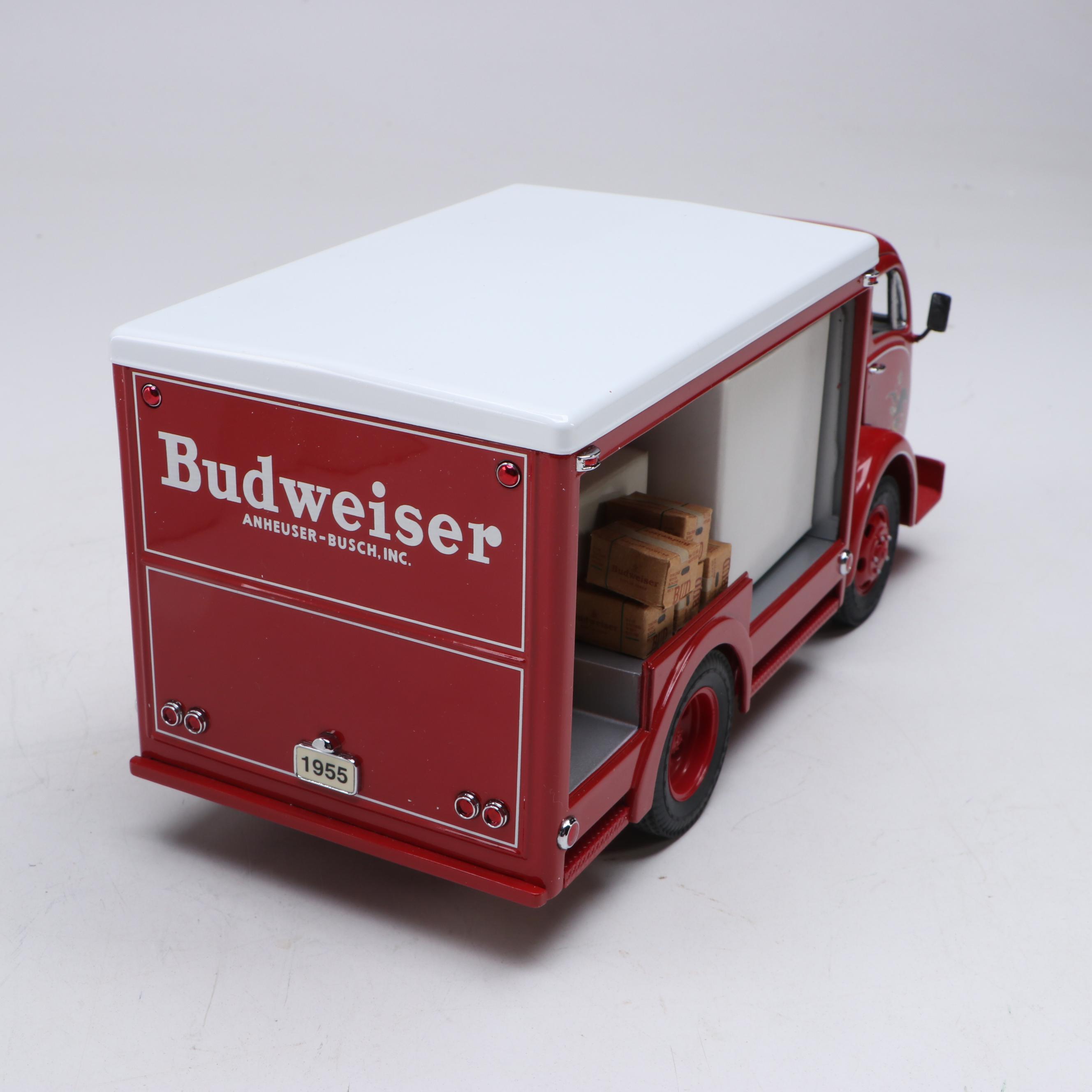Anheuser-Busch 1933 and 1955 Budweiser Delivery Trucks