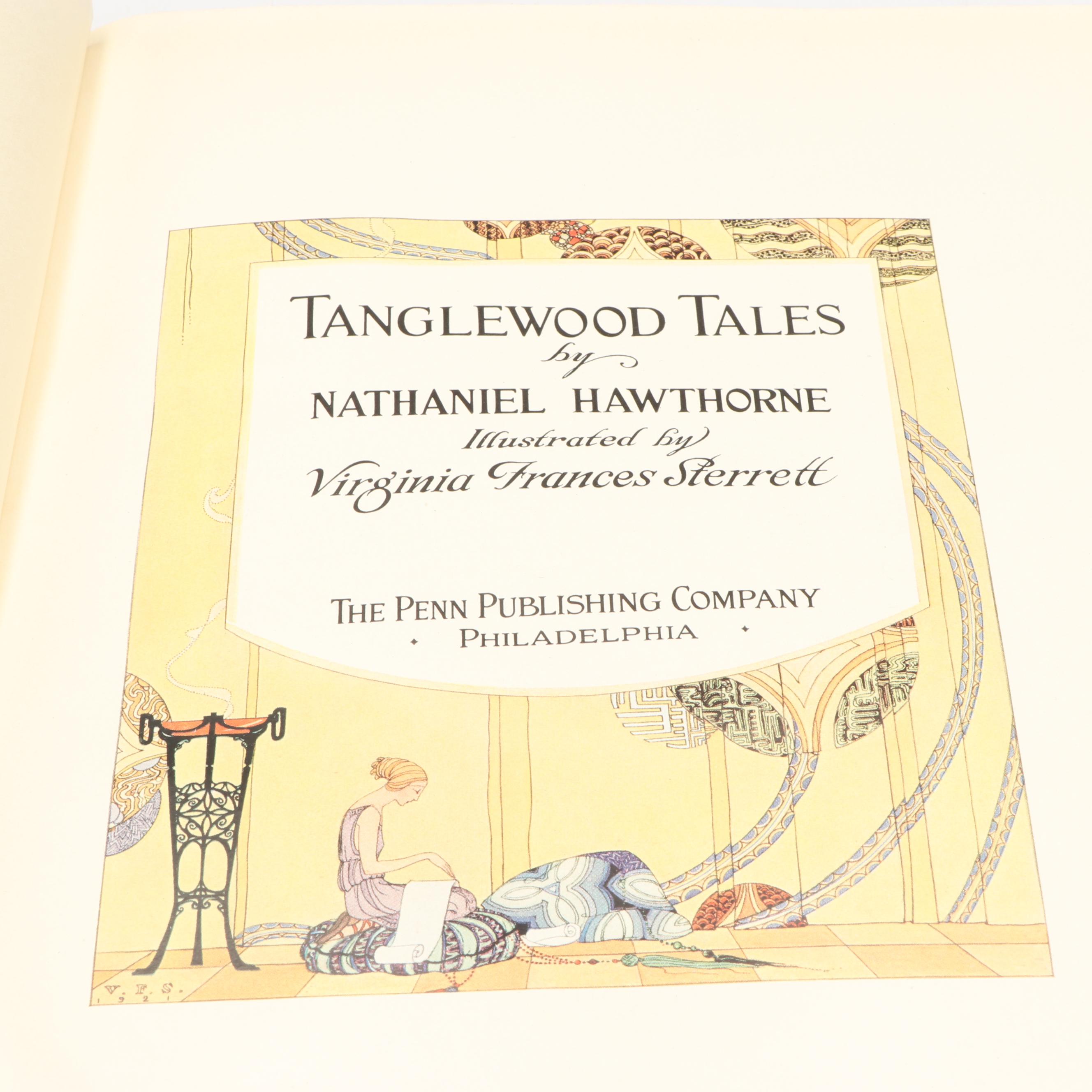 Maxfield Parrish Illustrated "A Wonder Book" and More by Nathaniel Hawthorne