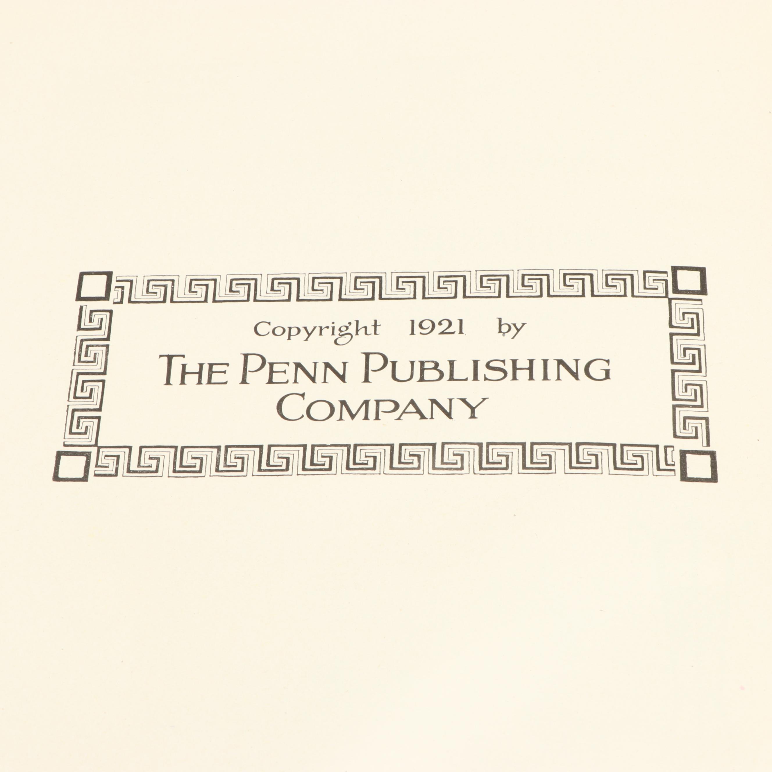 Maxfield Parrish Illustrated "A Wonder Book" and More by Nathaniel Hawthorne