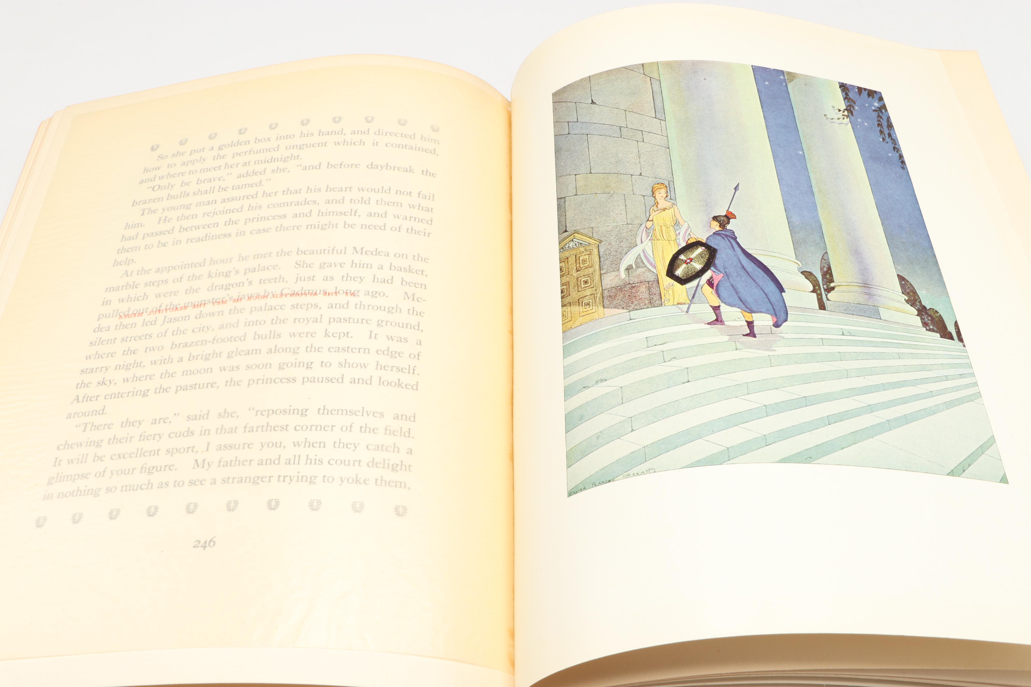 Maxfield Parrish Illustrated "A Wonder Book" and More by Nathaniel Hawthorne