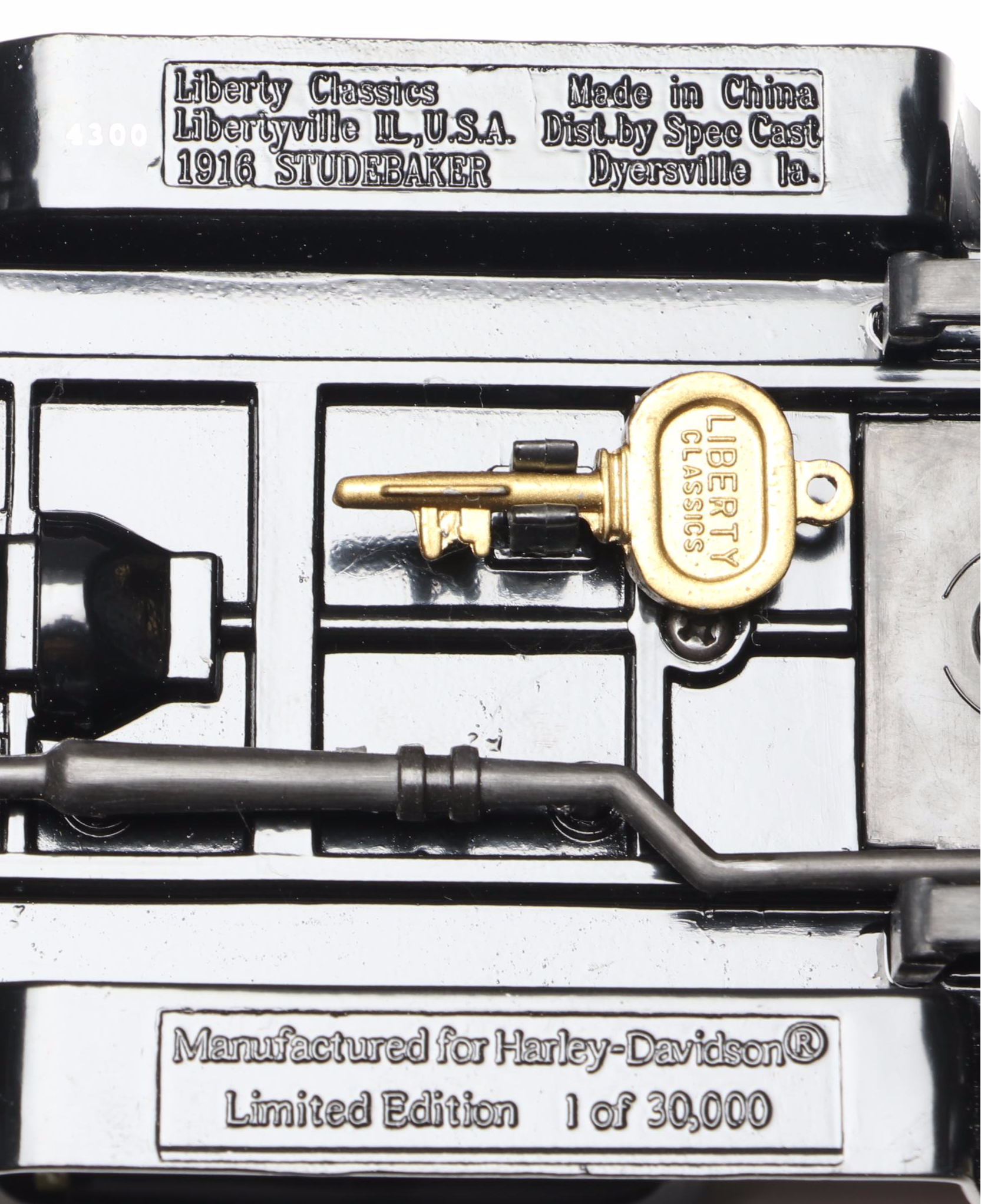 Liberty Classics 1916 Studebaker with Harley Davidson Memorabilia