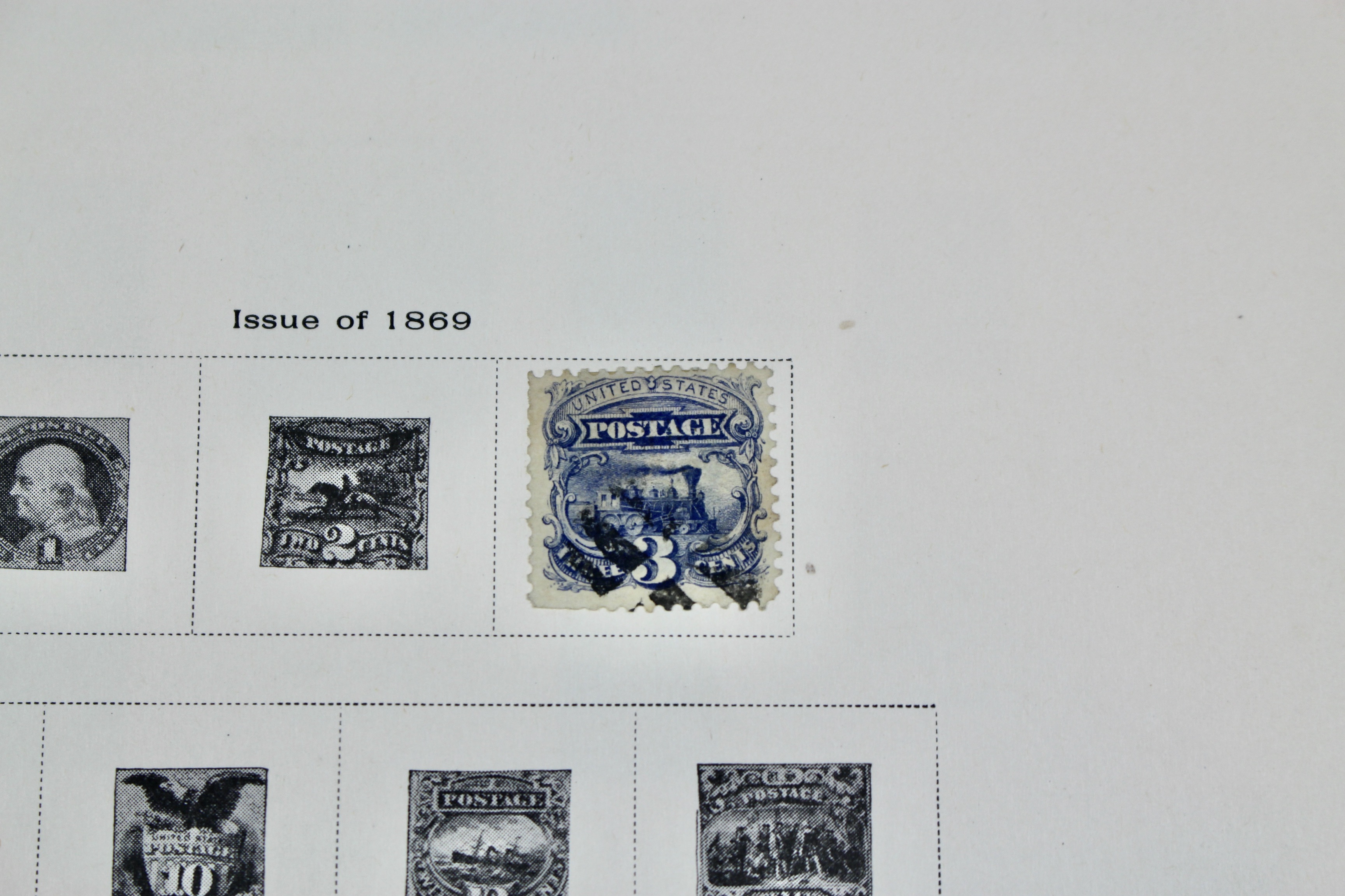 U.S. Postage Stamp Collection, 1860 to 1940s