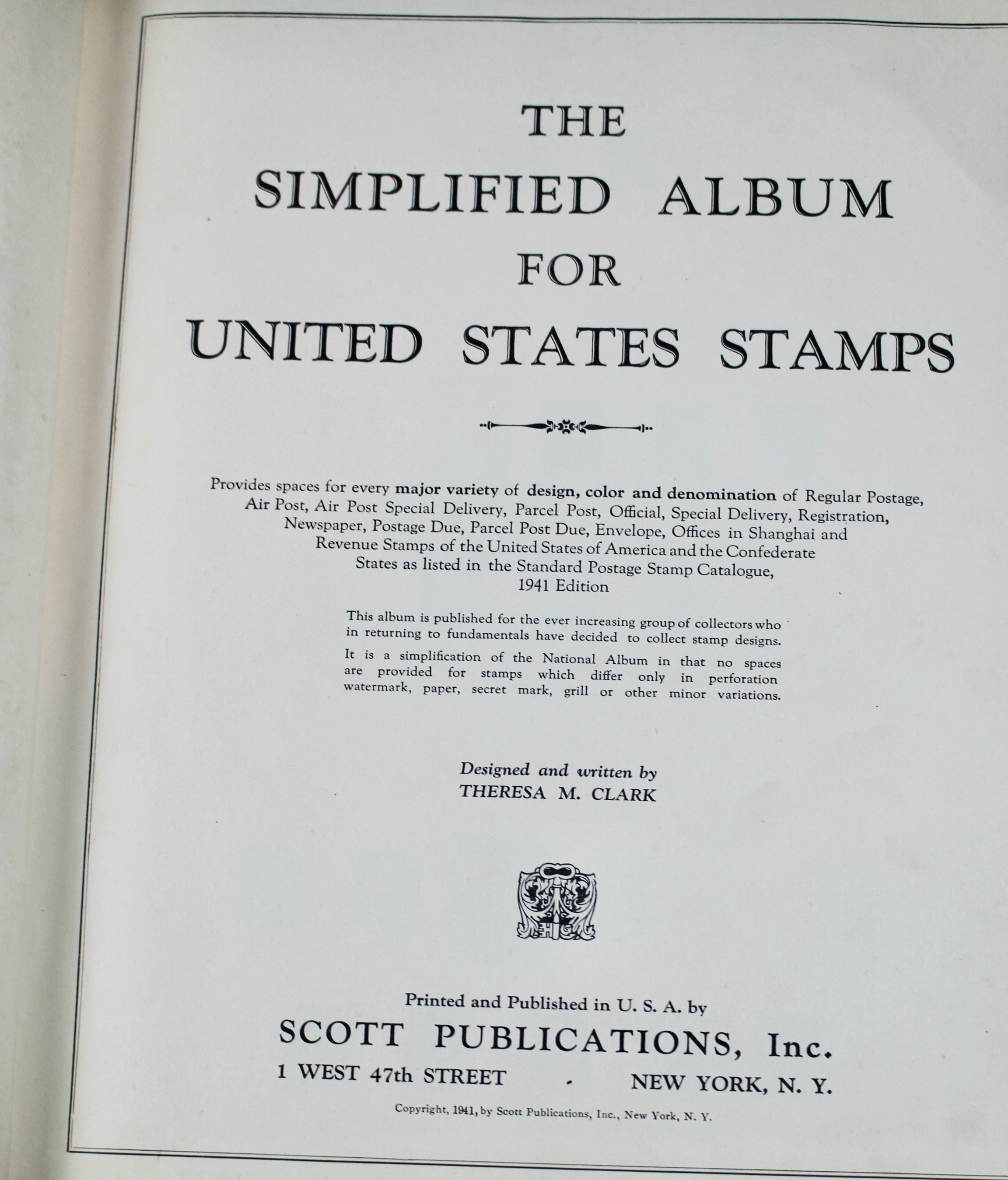 U.S. Postage Stamp Collection, 1860 to 1940s