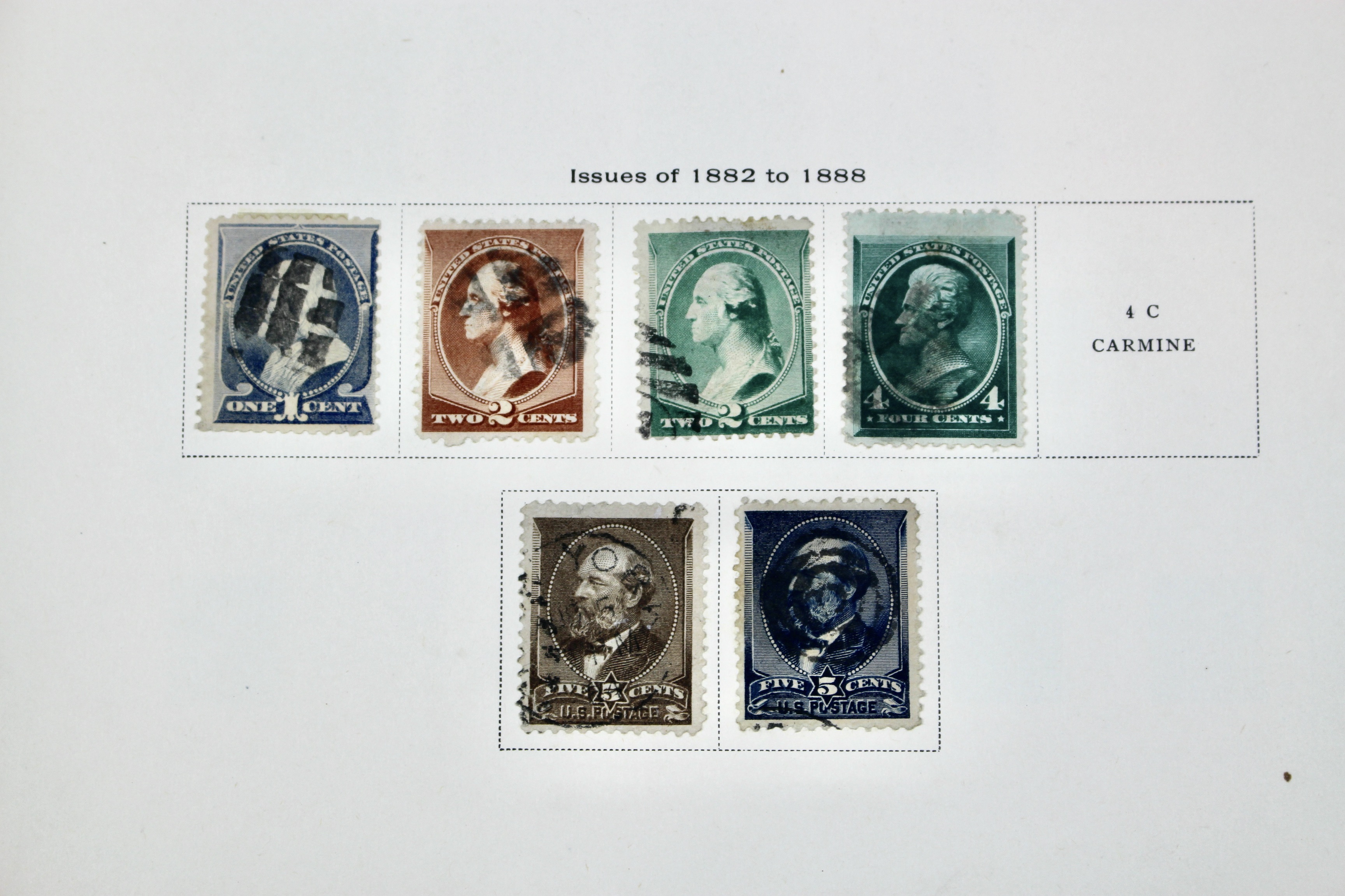 U.S. Postage Stamp Collection, 1860 to 1940s
