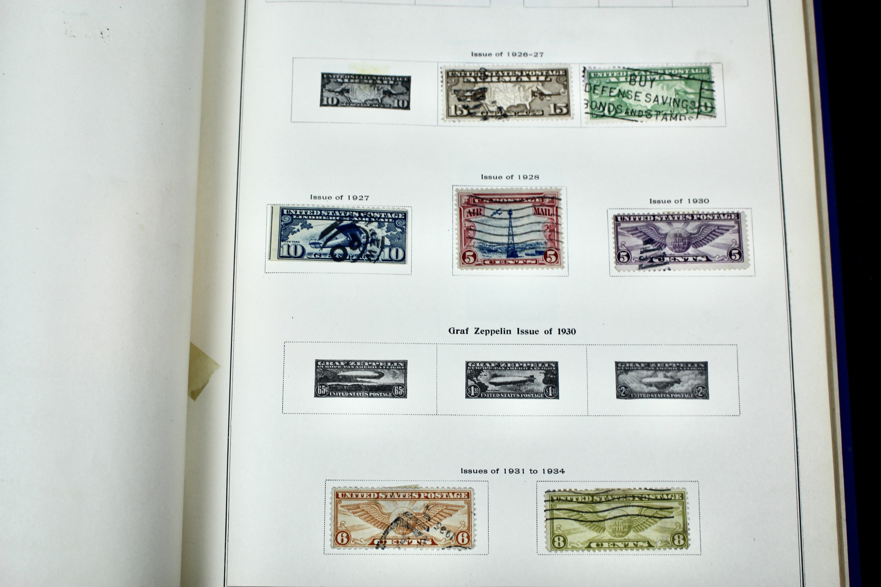 U.S. Postage Stamp Collection, 1860 to 1940s