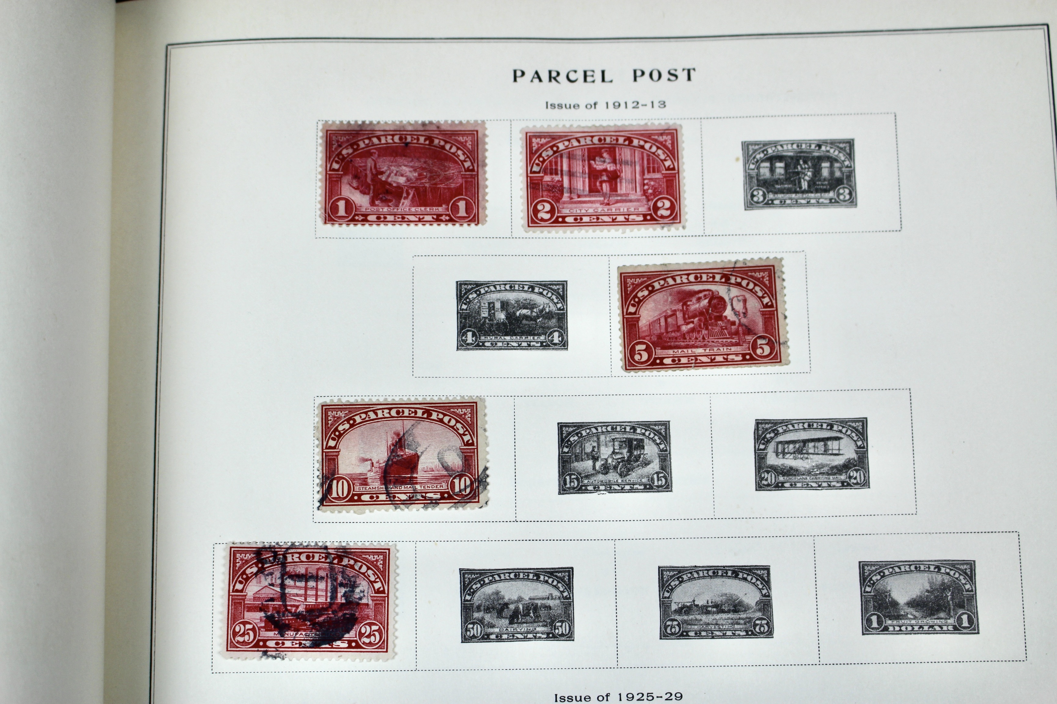 U.S. Postage Stamp Collection, 1860 to 1940s