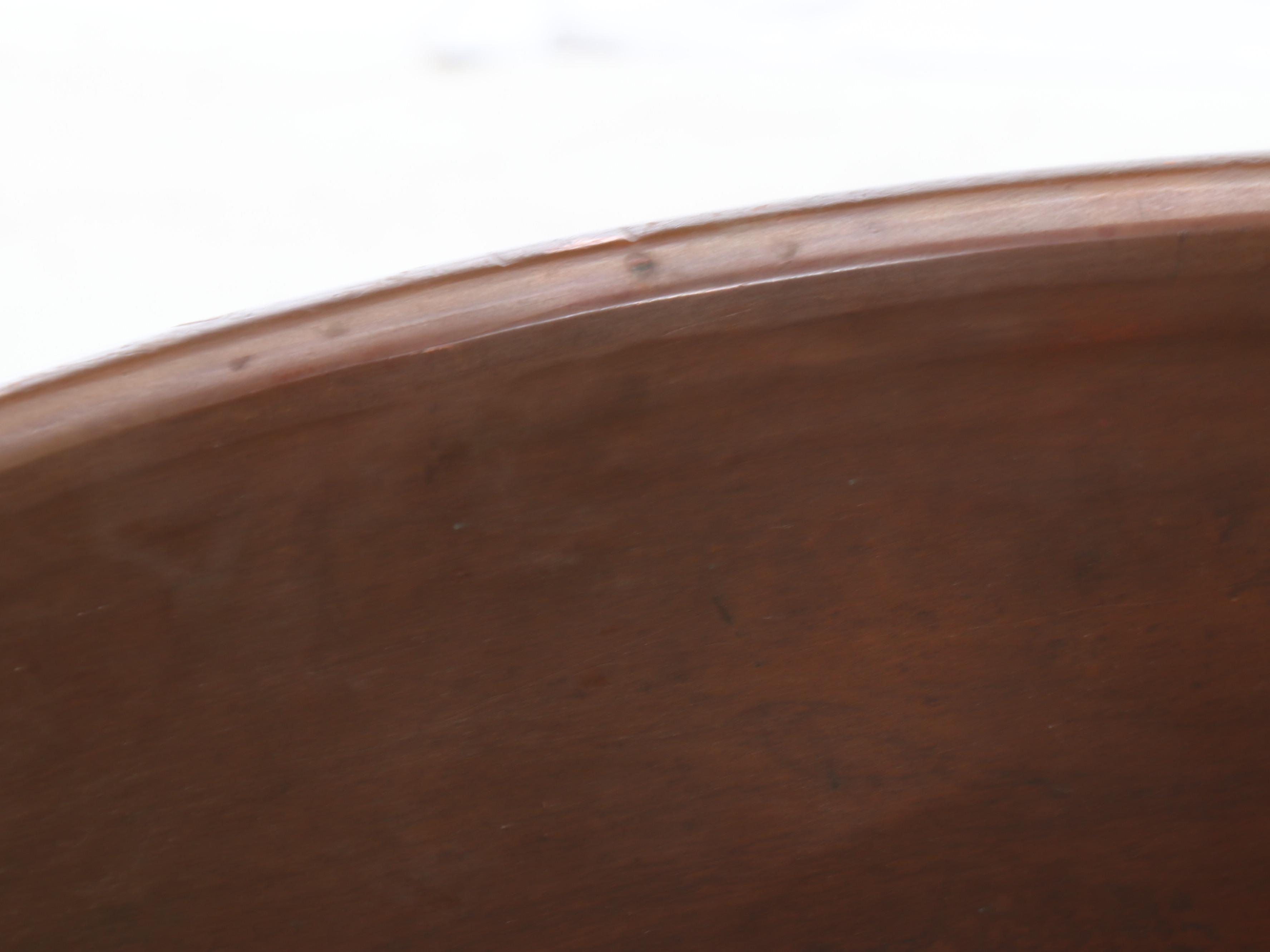French Style Copper Plated Jam Pot with Iron Handles, 20th Century