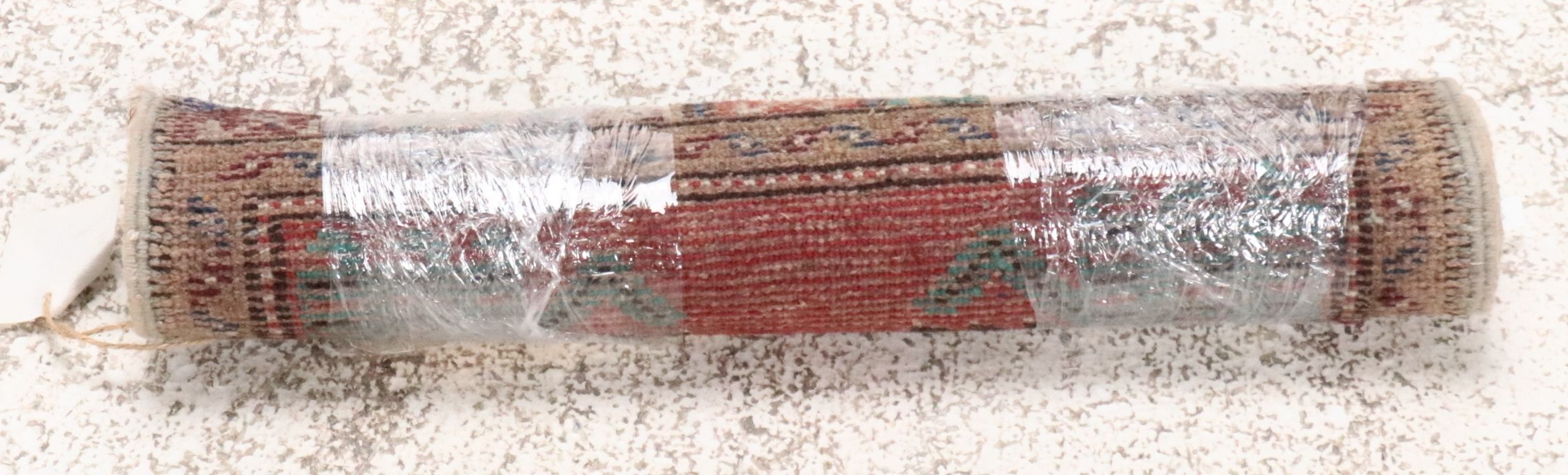 1'8 x 3'3 Hand-Knotted Persian Meshkin Accent Rug