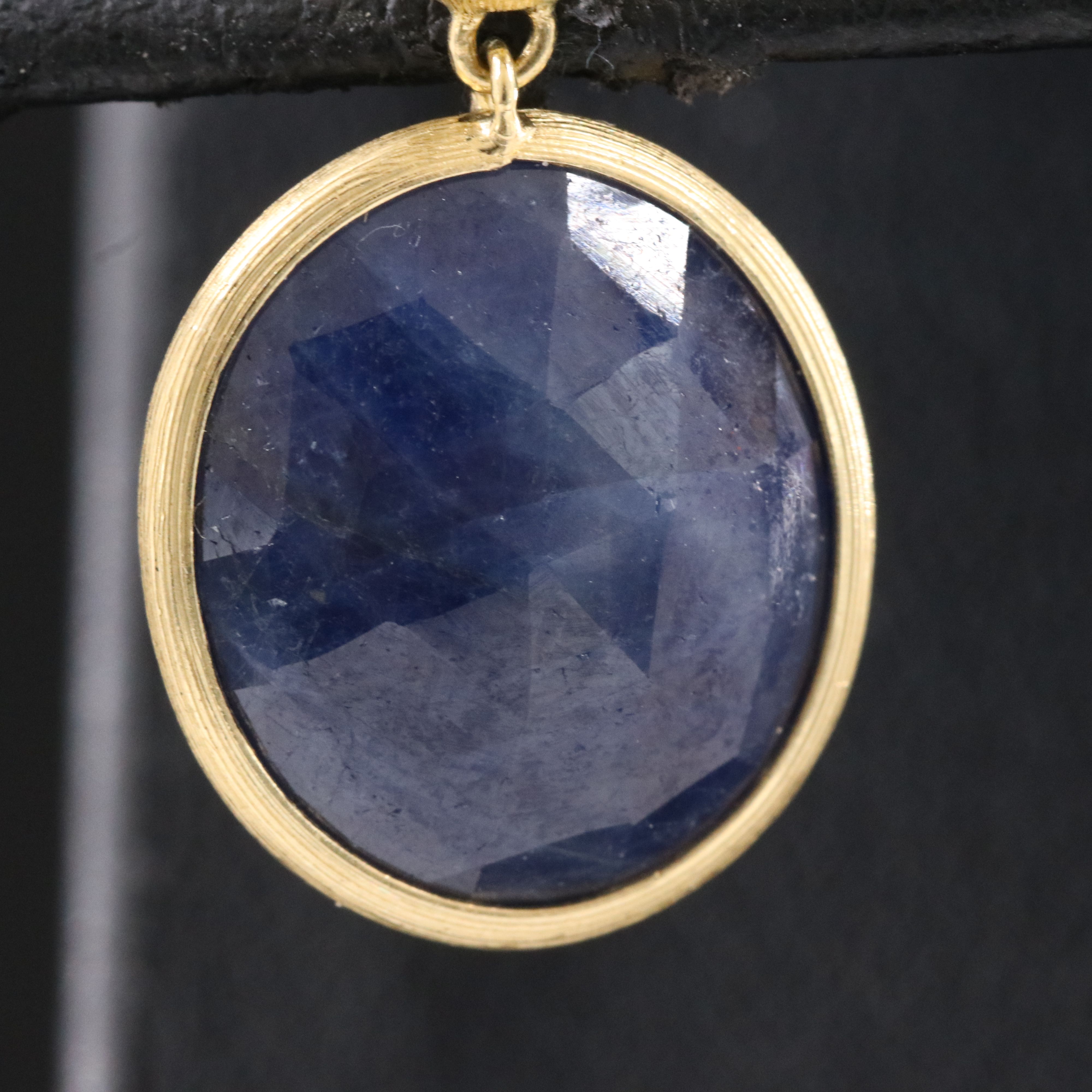 Marco Bicego Jaipur 18K Sapphire Drop Earrings