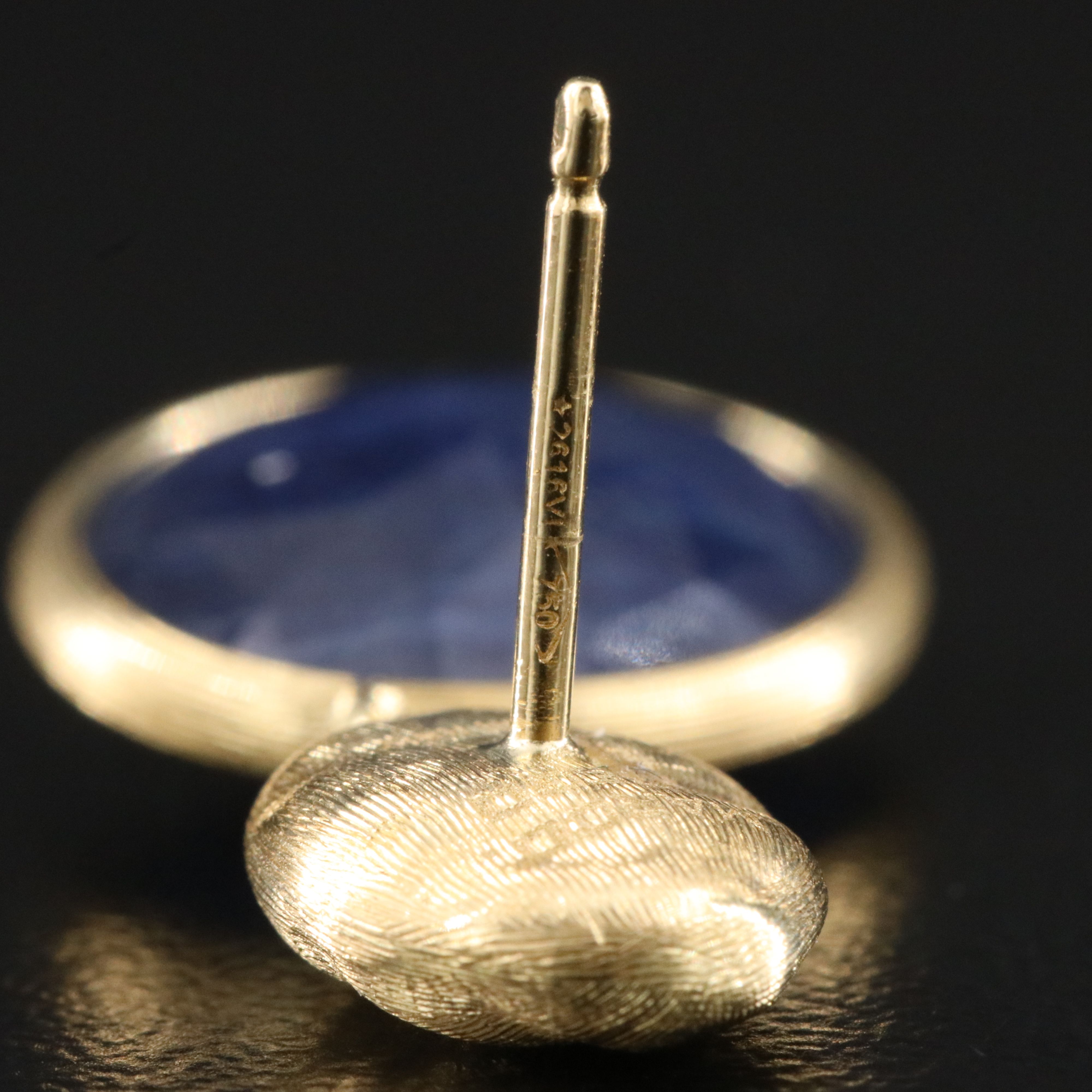 Marco Bicego Jaipur 18K Sapphire Drop Earrings