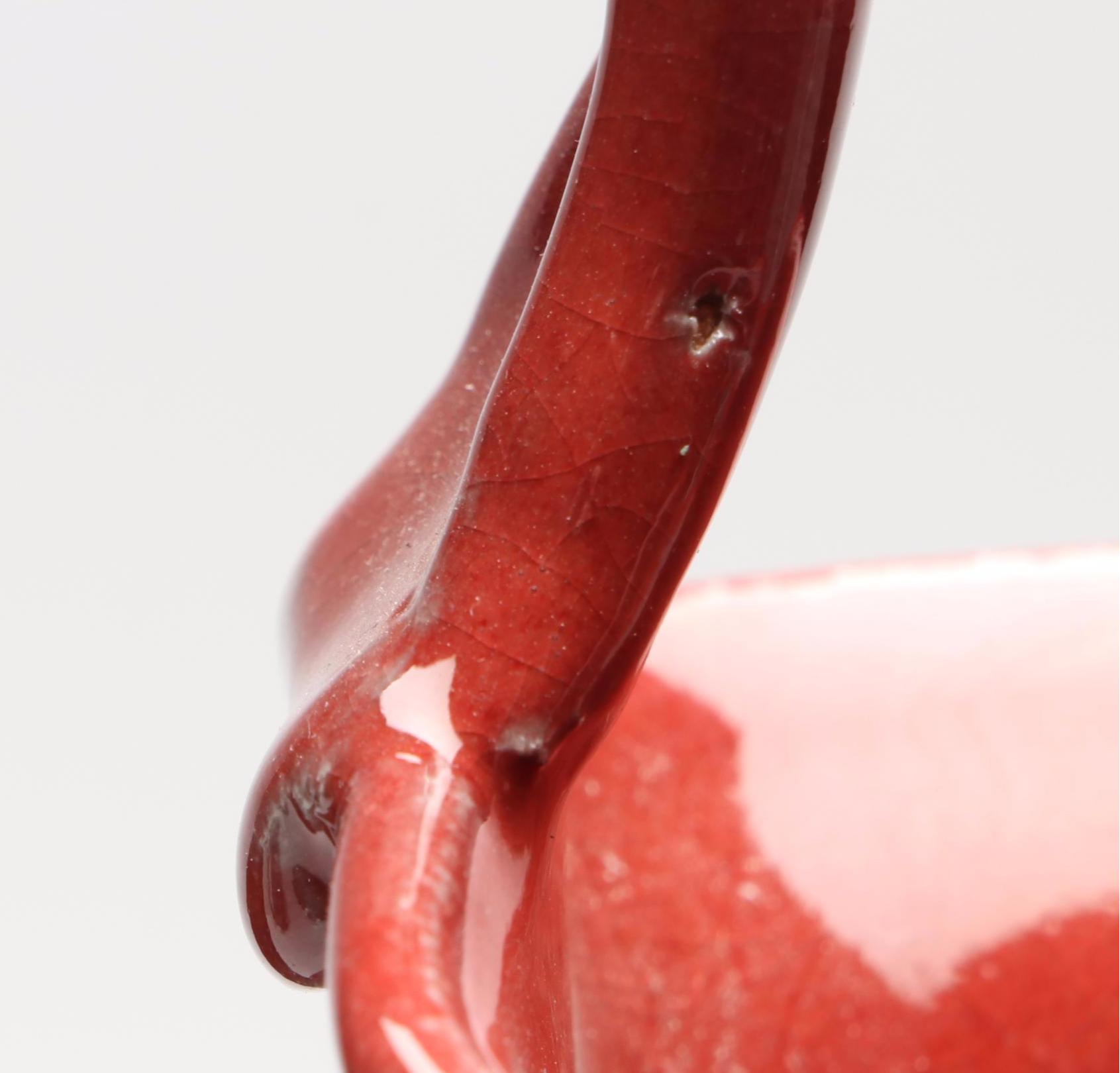 Tim Kerns for Pigeon River Pottery Drip Glaze Ceramic Ewer and Pouring Bowl