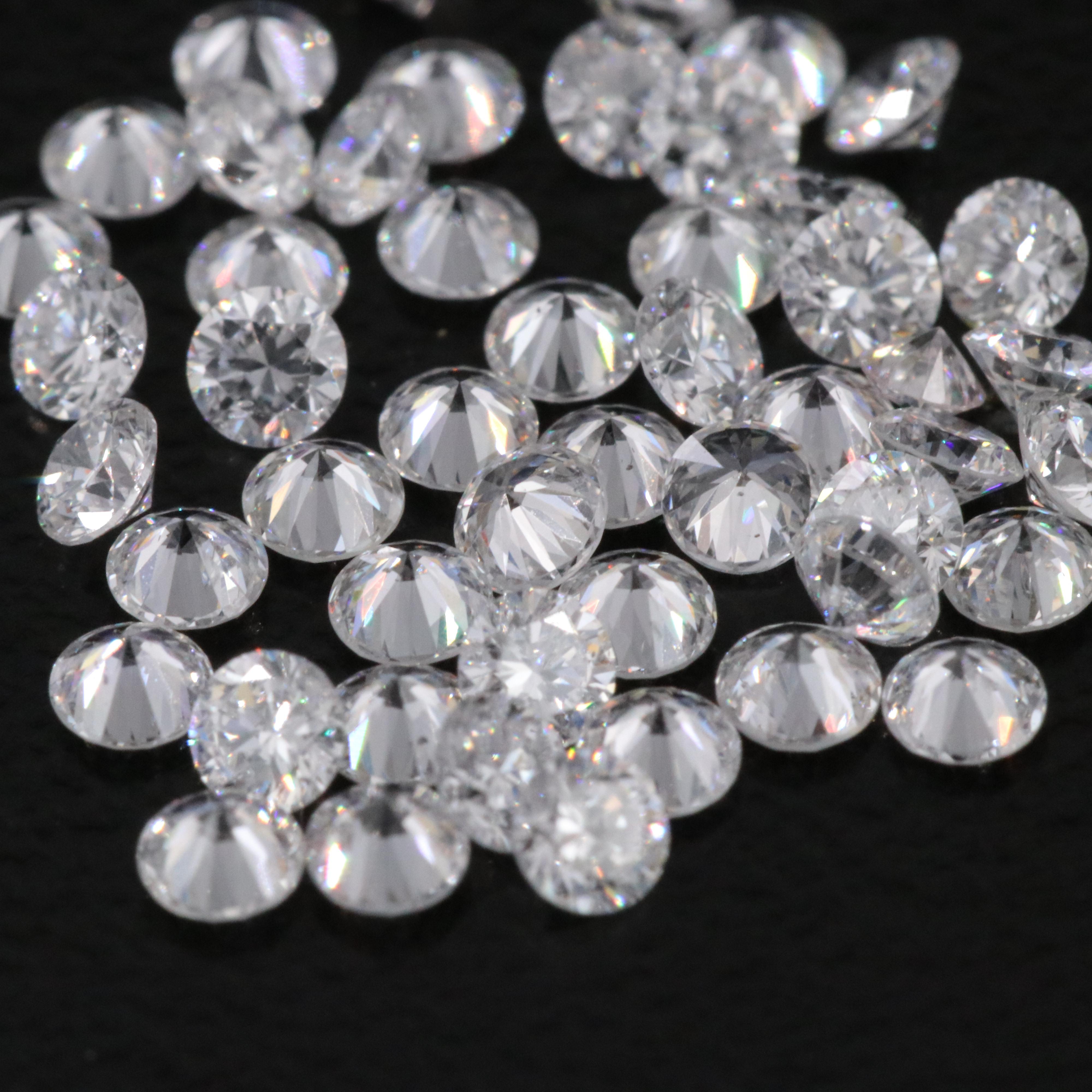 Loose 2.04 CTW Lab Grown Diamond Lot