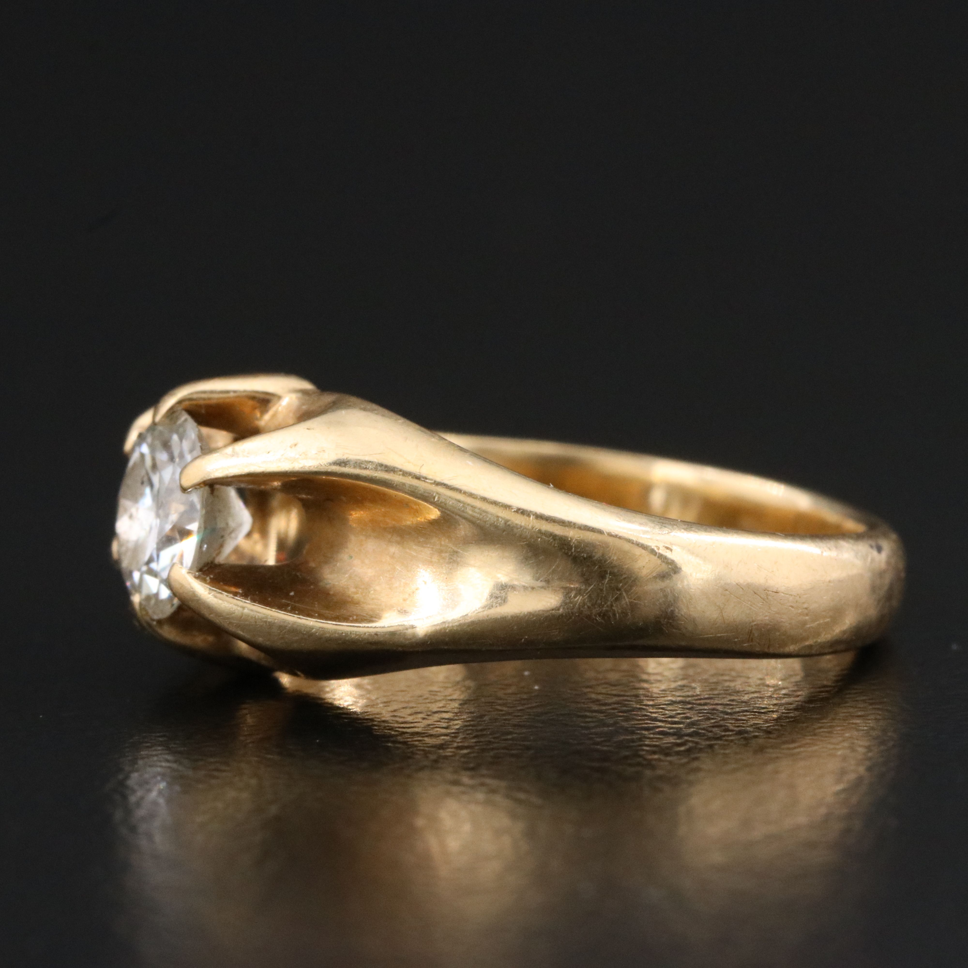 14K 0.72 CT Diamond Ring