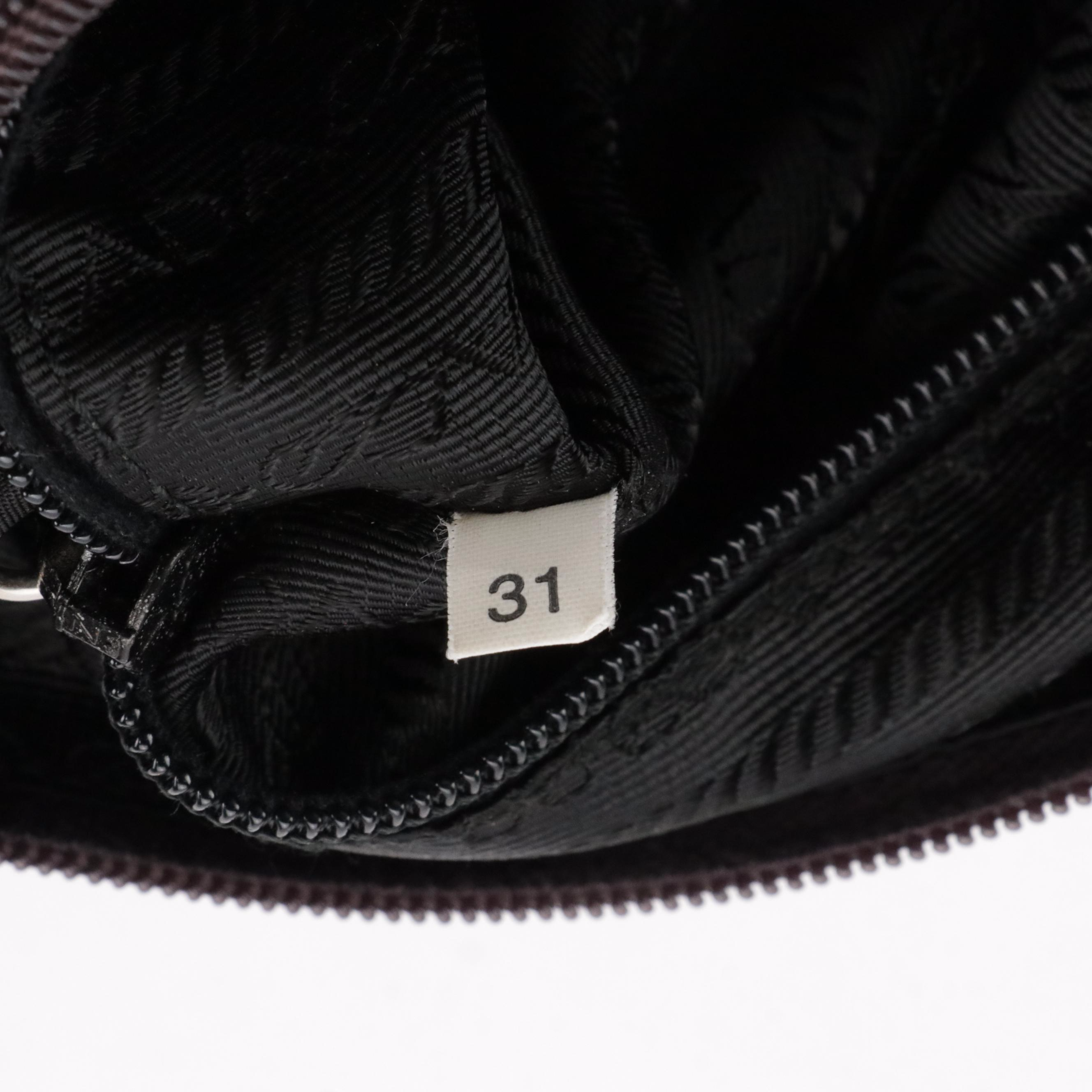 Prada Hobo Shoulder Bag in Purple Tessuto Nylon