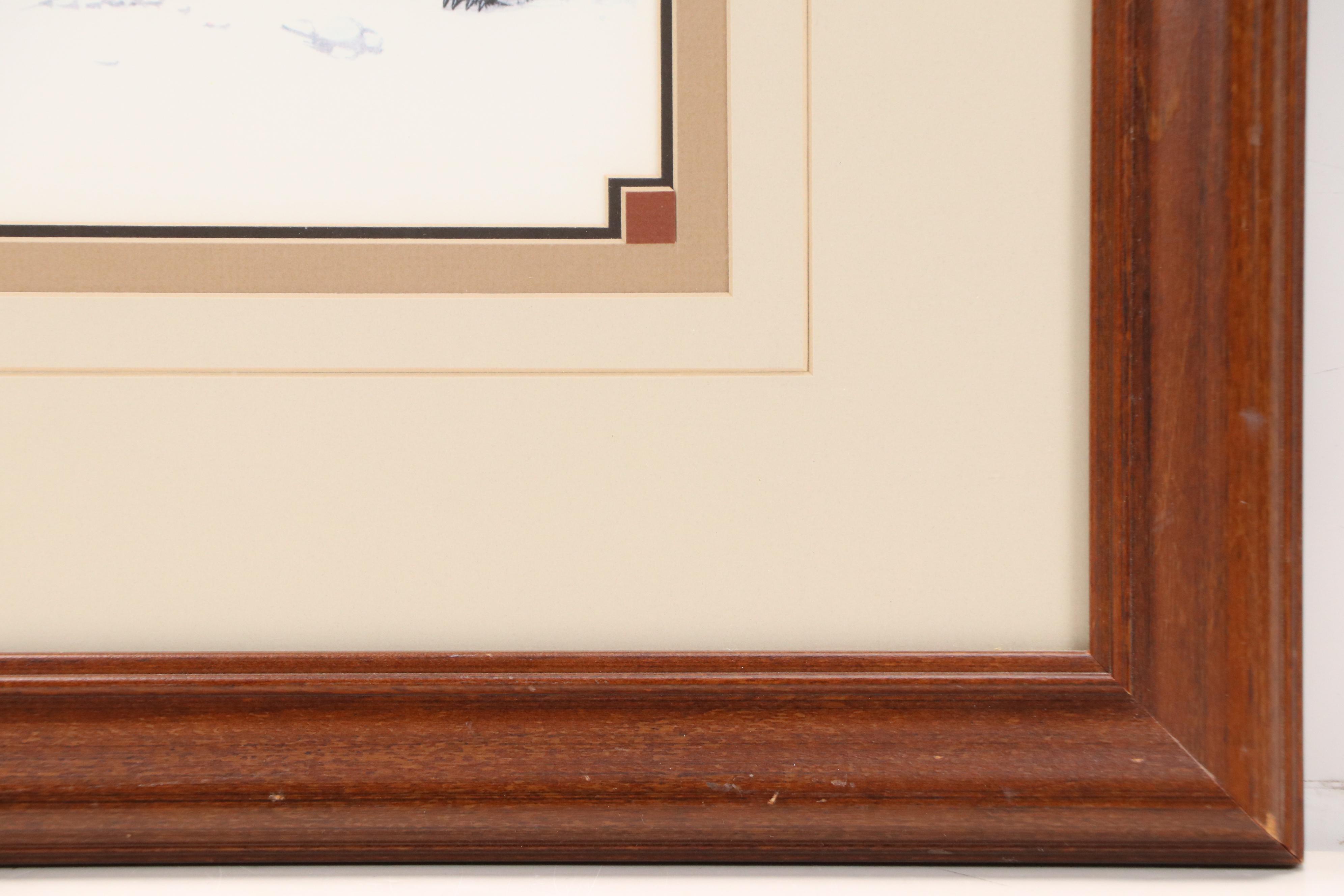 Guy Coheleach Offset Lithograph "Early Warning"