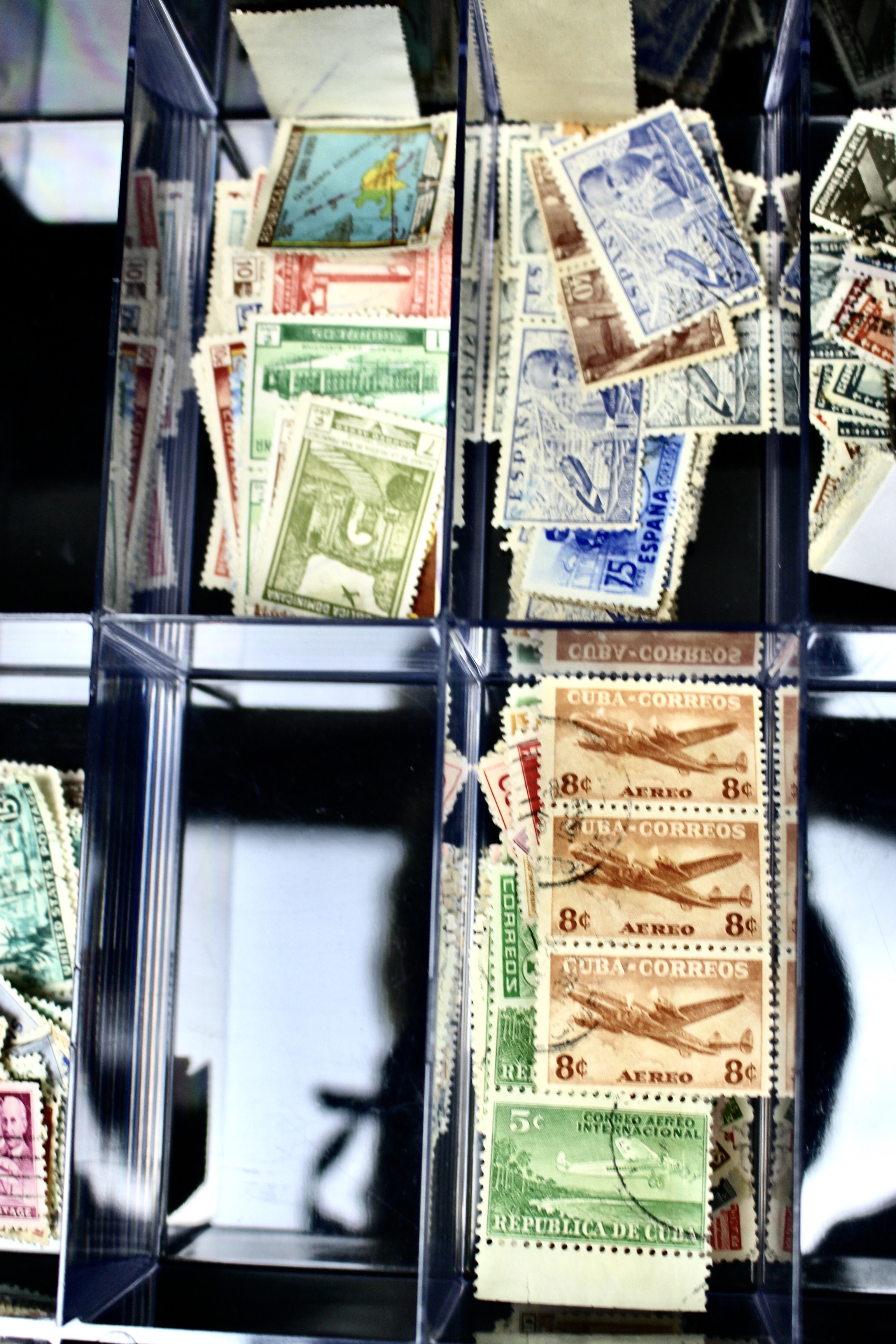 Nine-Pound Box of Postage Stamps, U.S. Foreign, Covers and More