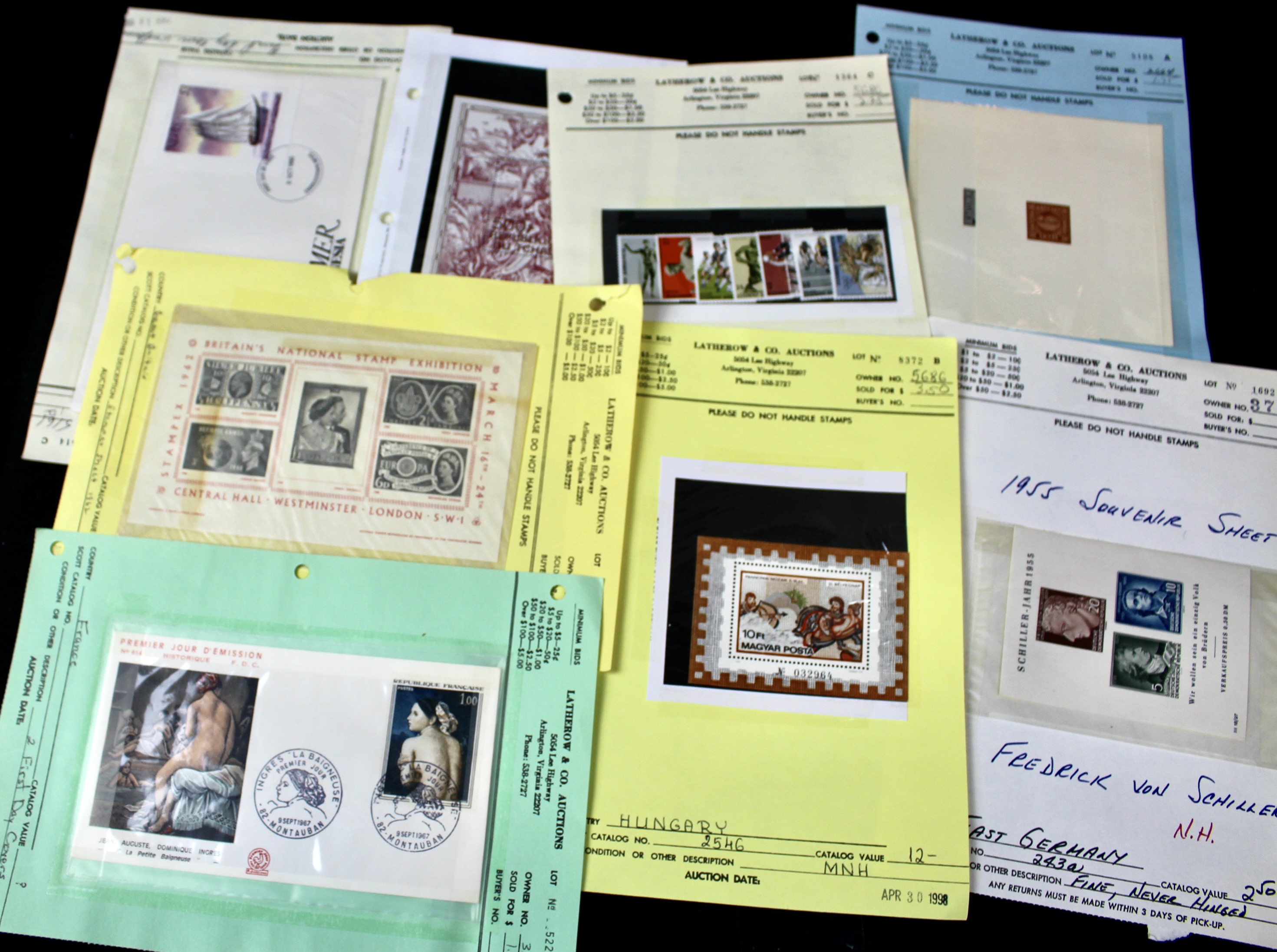 Nine-Pound Box of Postage Stamps, U.S. Foreign, Covers and More