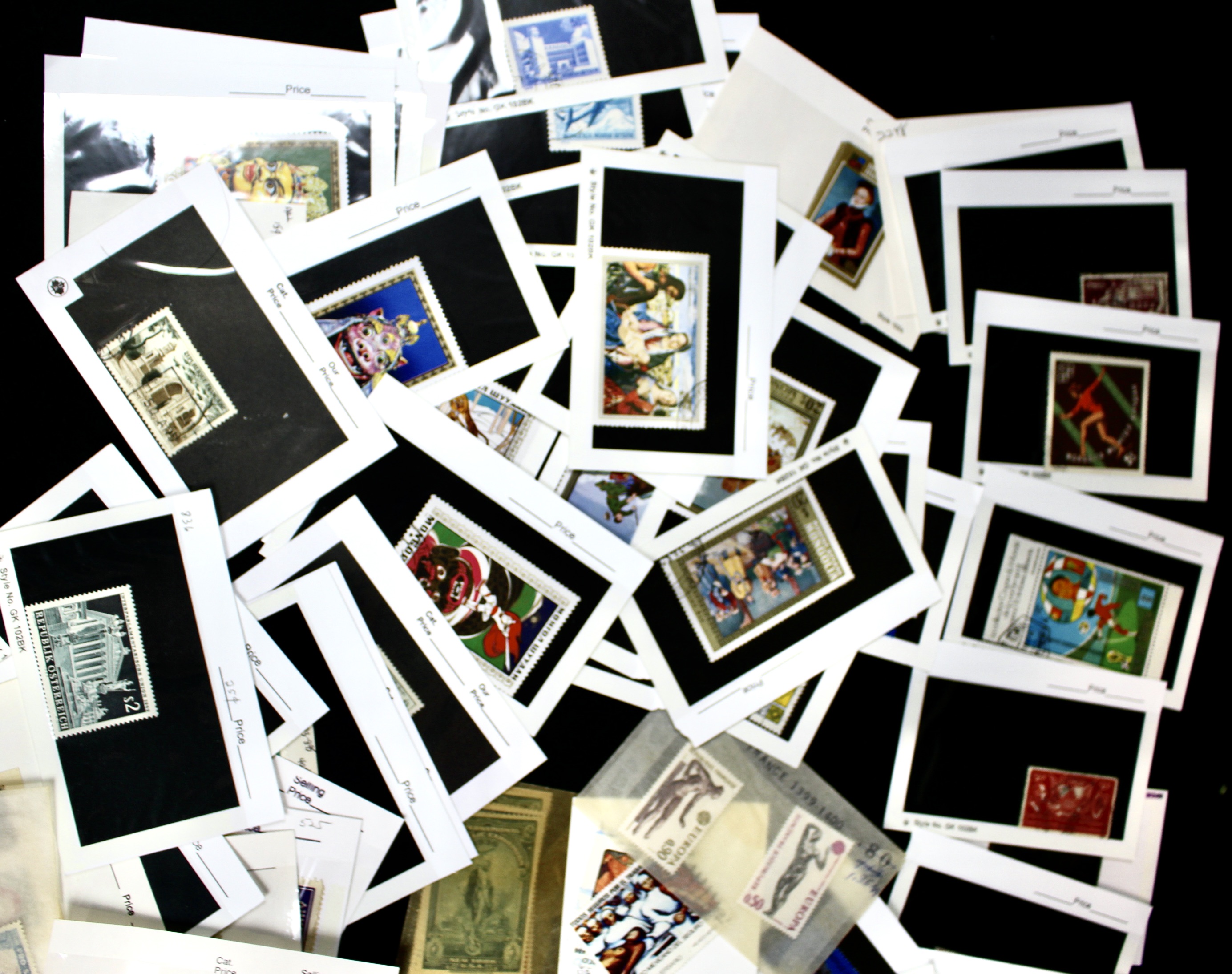 Nine-Pound Box of Postage Stamps, U.S. Foreign, Covers and More