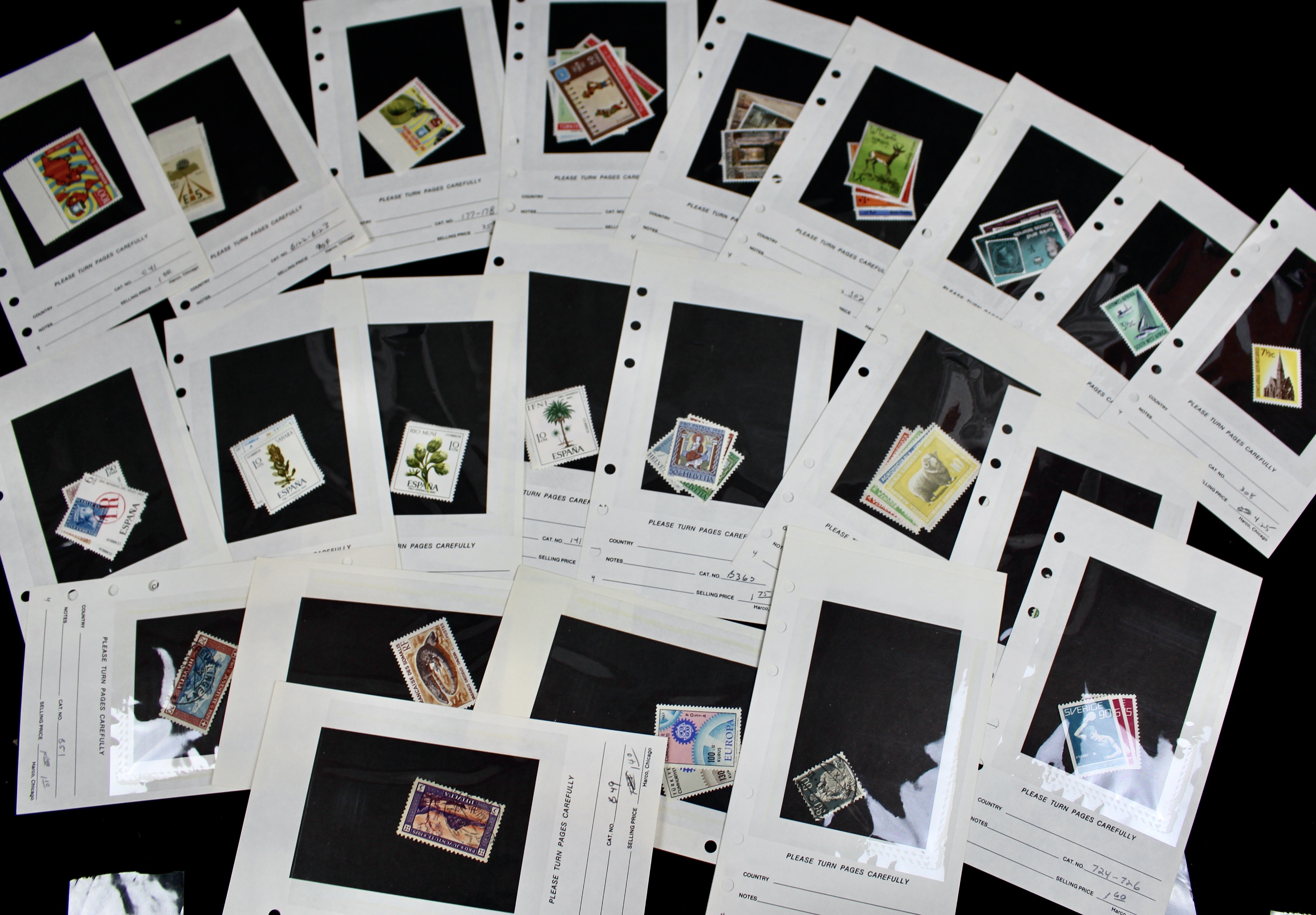 Nine-Pound Box of Postage Stamps, U.S. Foreign, Covers and More