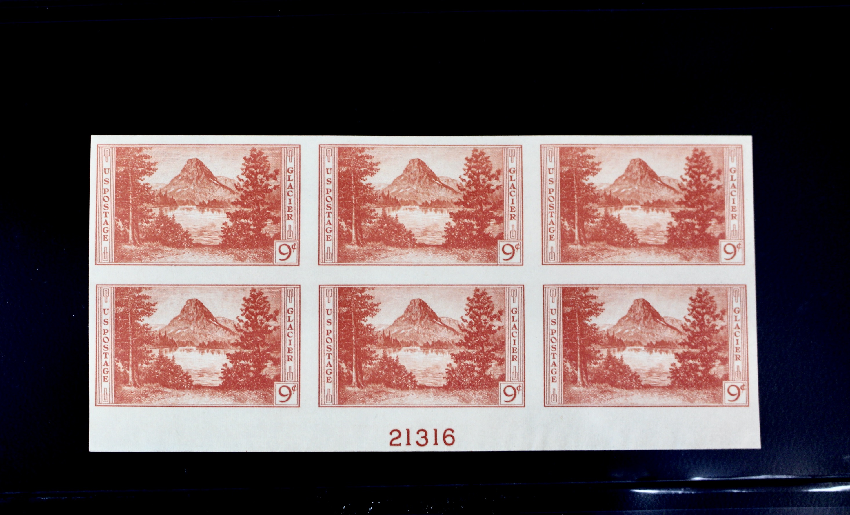 Mint Never Hinged U.S. Parks Stamp Plate Block Sets