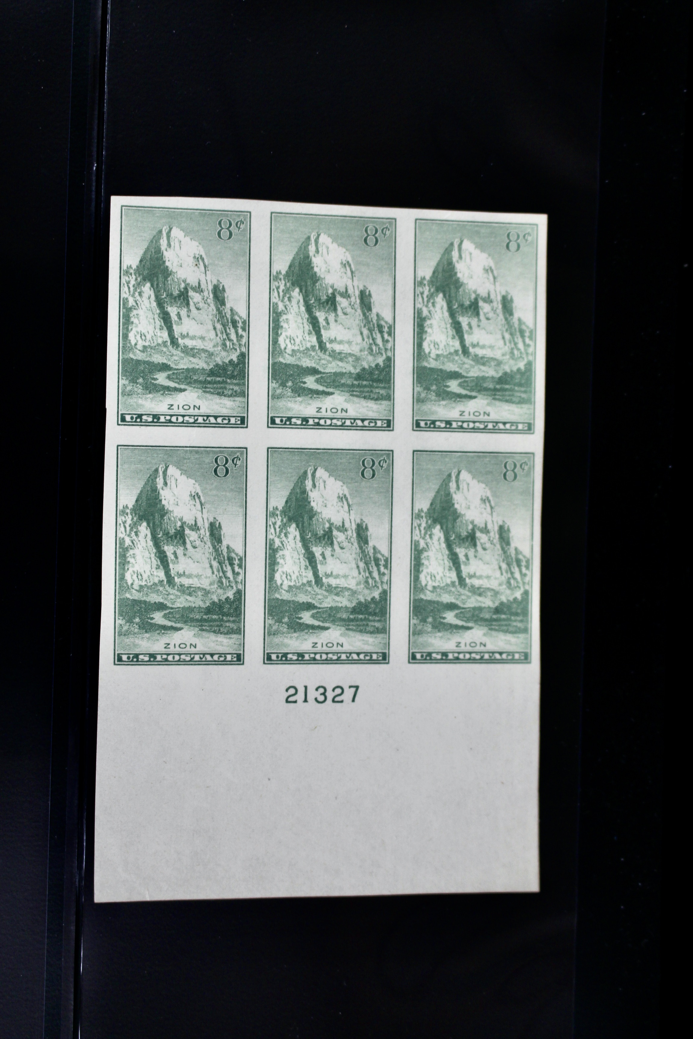 Mint Never Hinged U.S. Parks Stamp Plate Block Sets