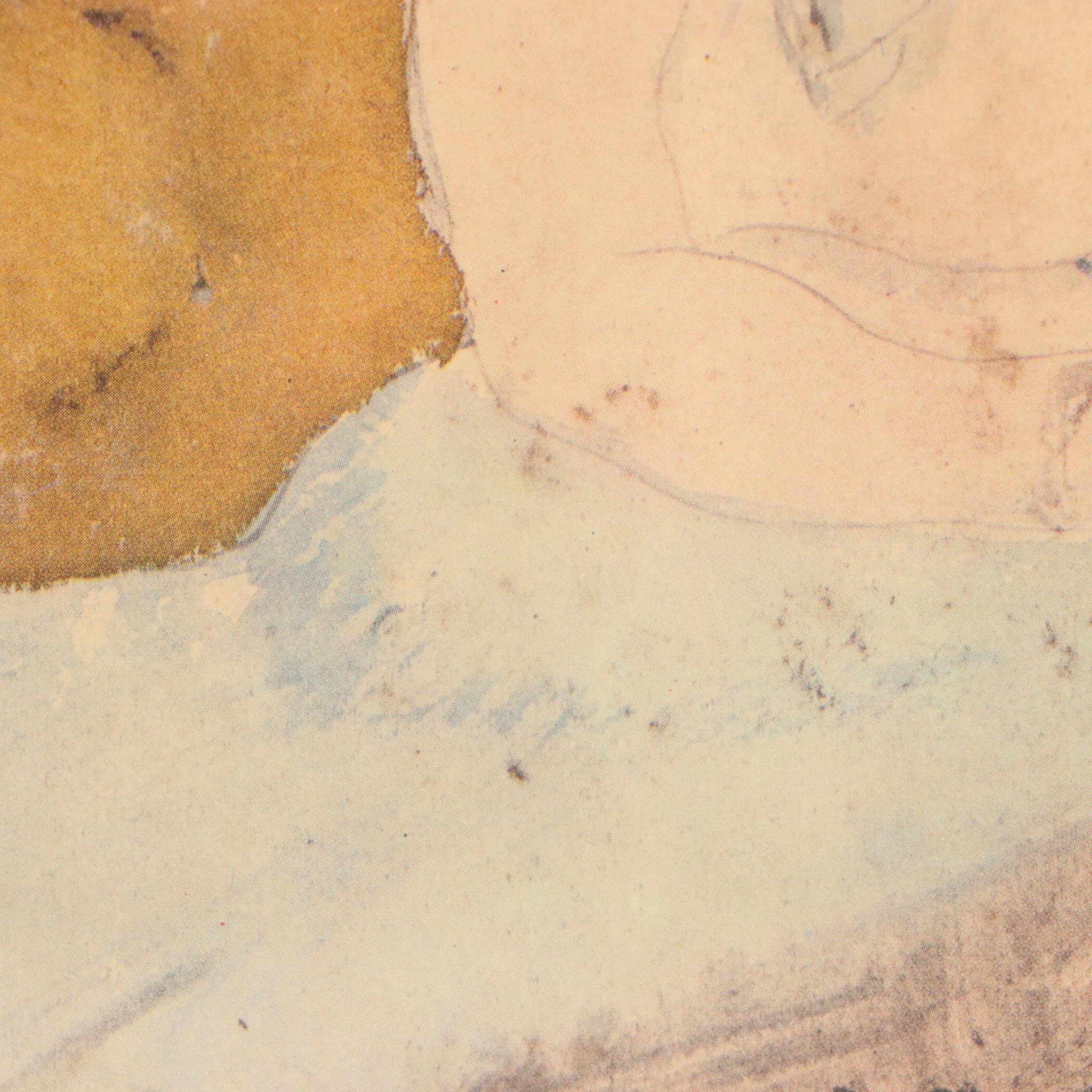 Offset Lithograph After Pablo Picasso "Seated Woman"