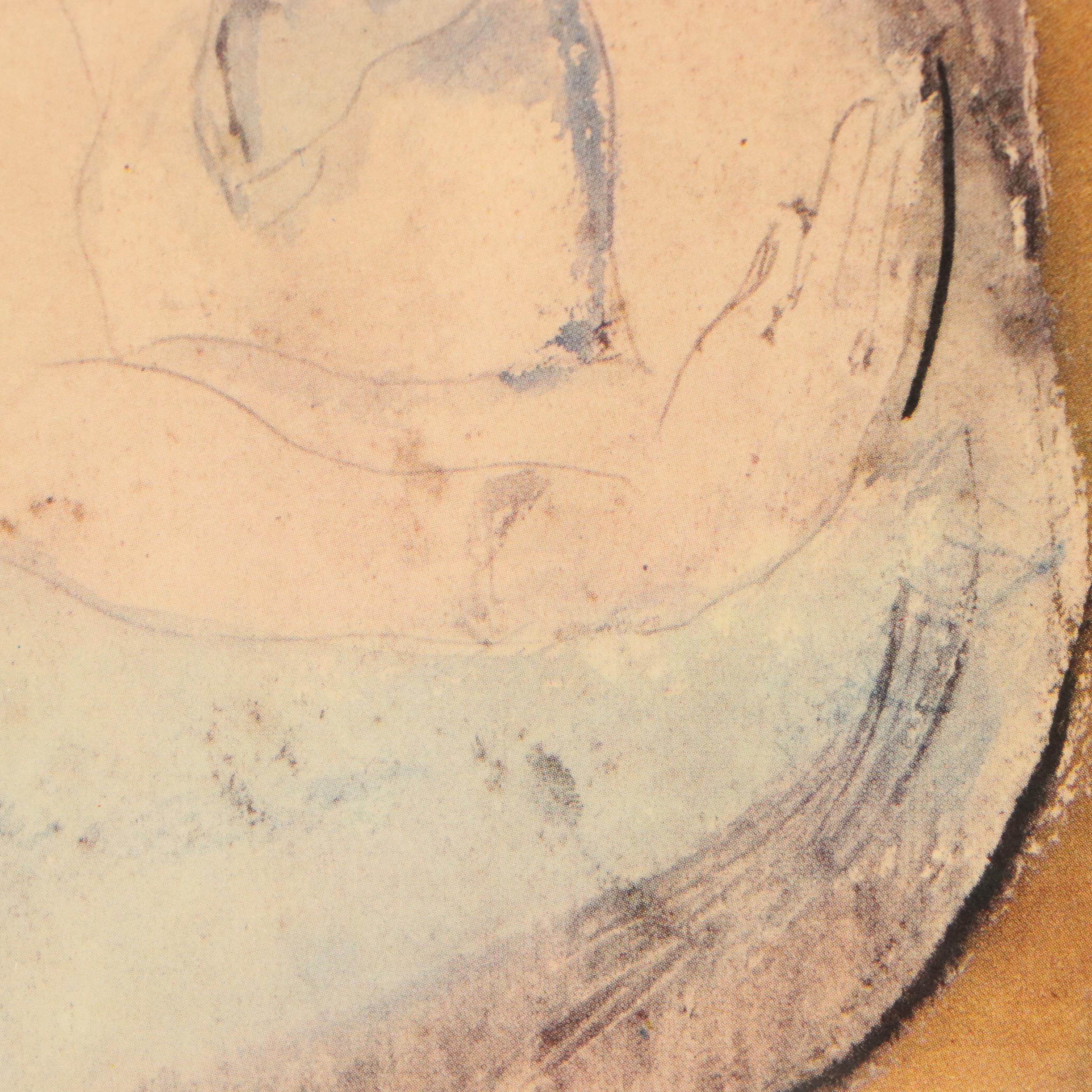 Offset Lithograph After Pablo Picasso "Seated Woman"