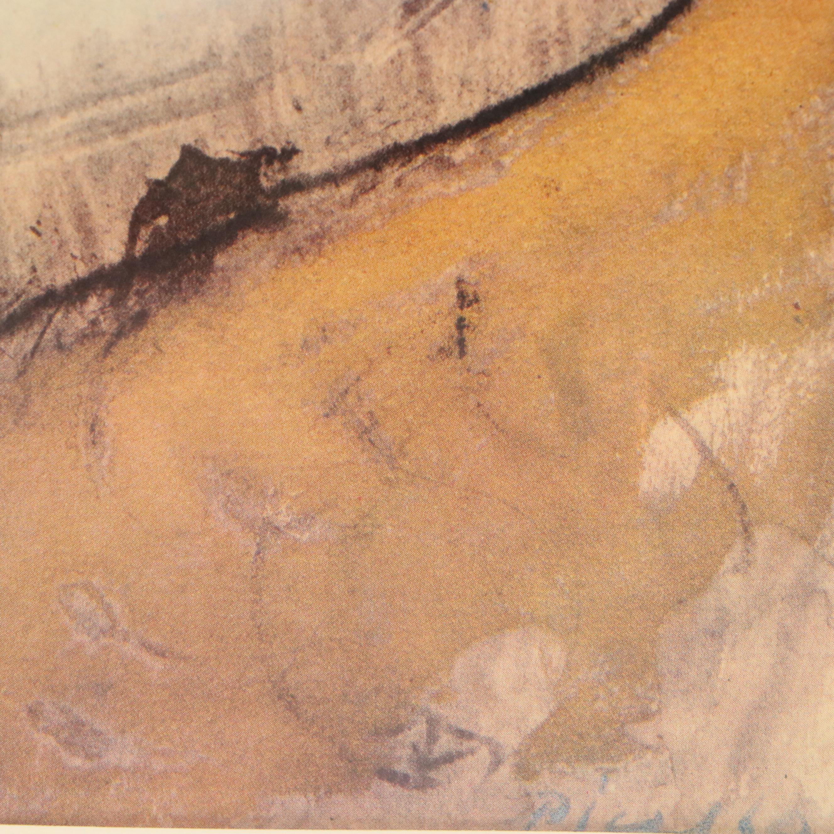 Offset Lithograph After Pablo Picasso "Seated Woman"