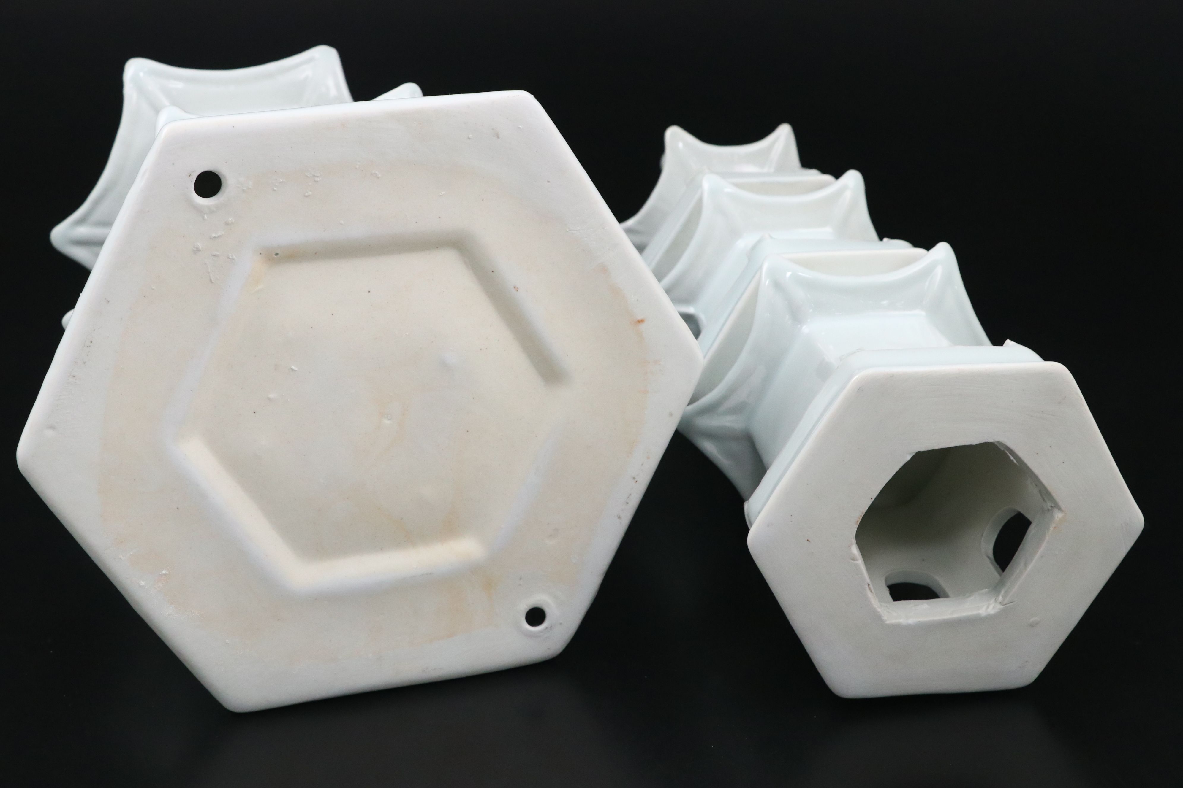 Chinese Blanc de Chine Porcelain Five-Story Pagoda