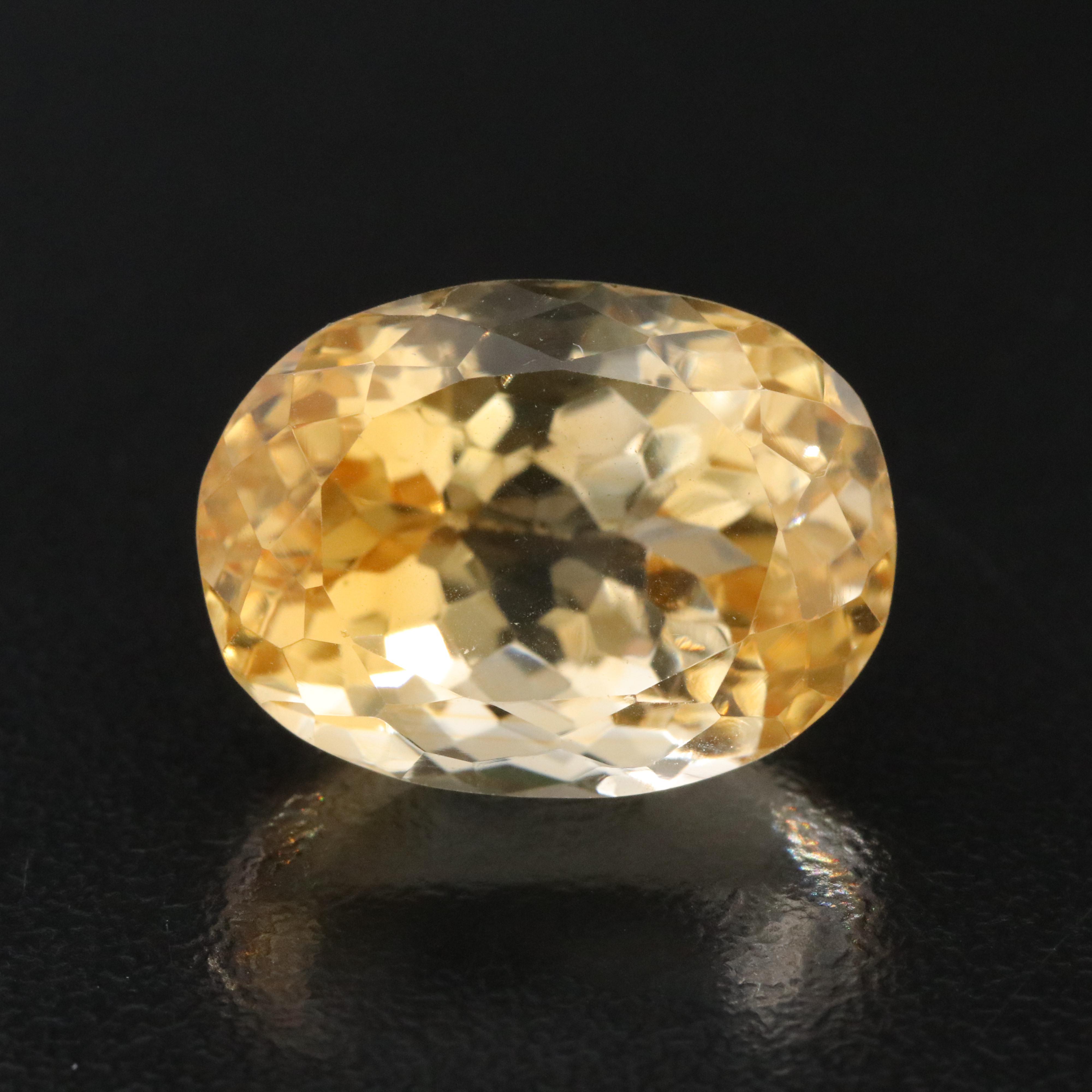 Loose 16.48 CT Citrine