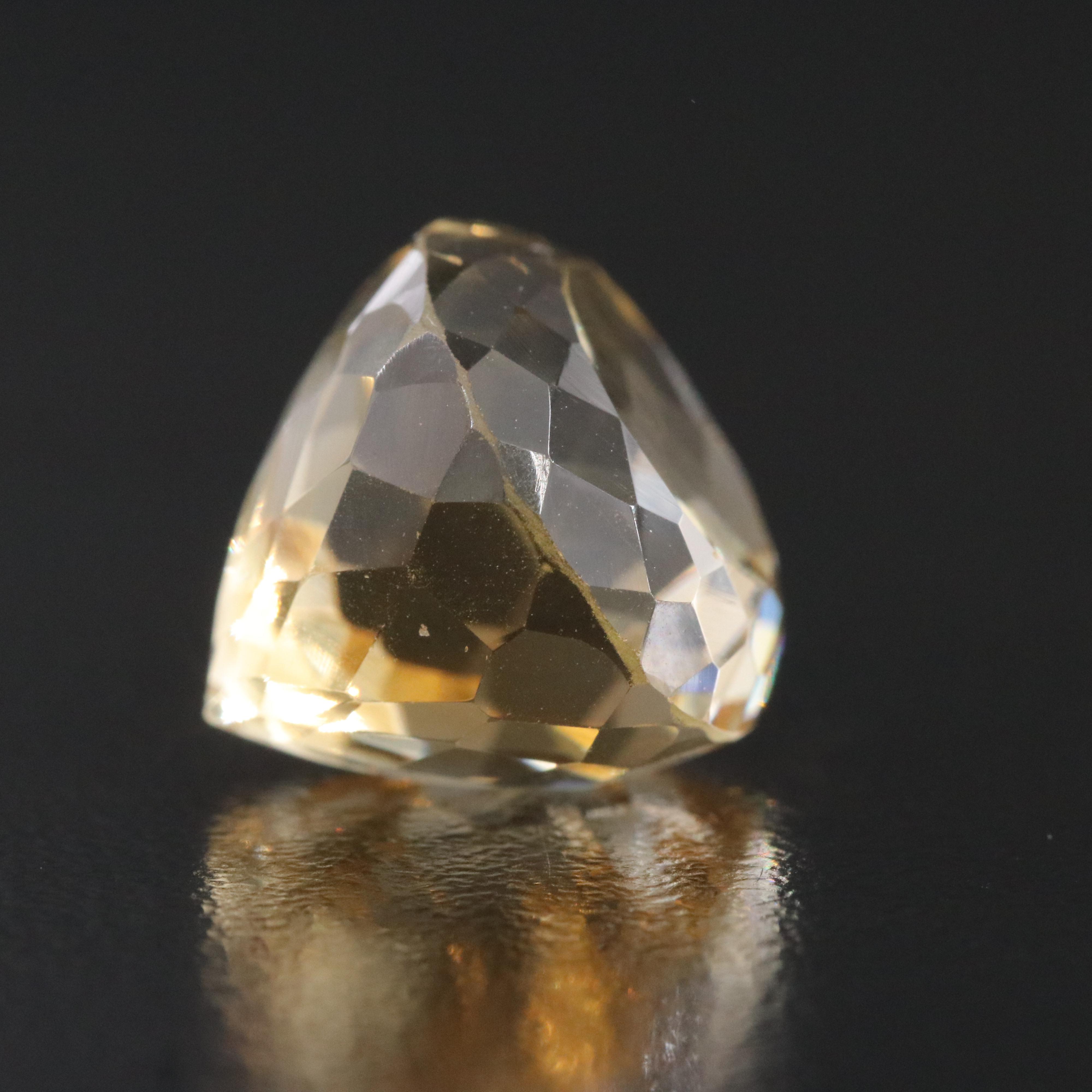 Loose 16.48 CT Citrine