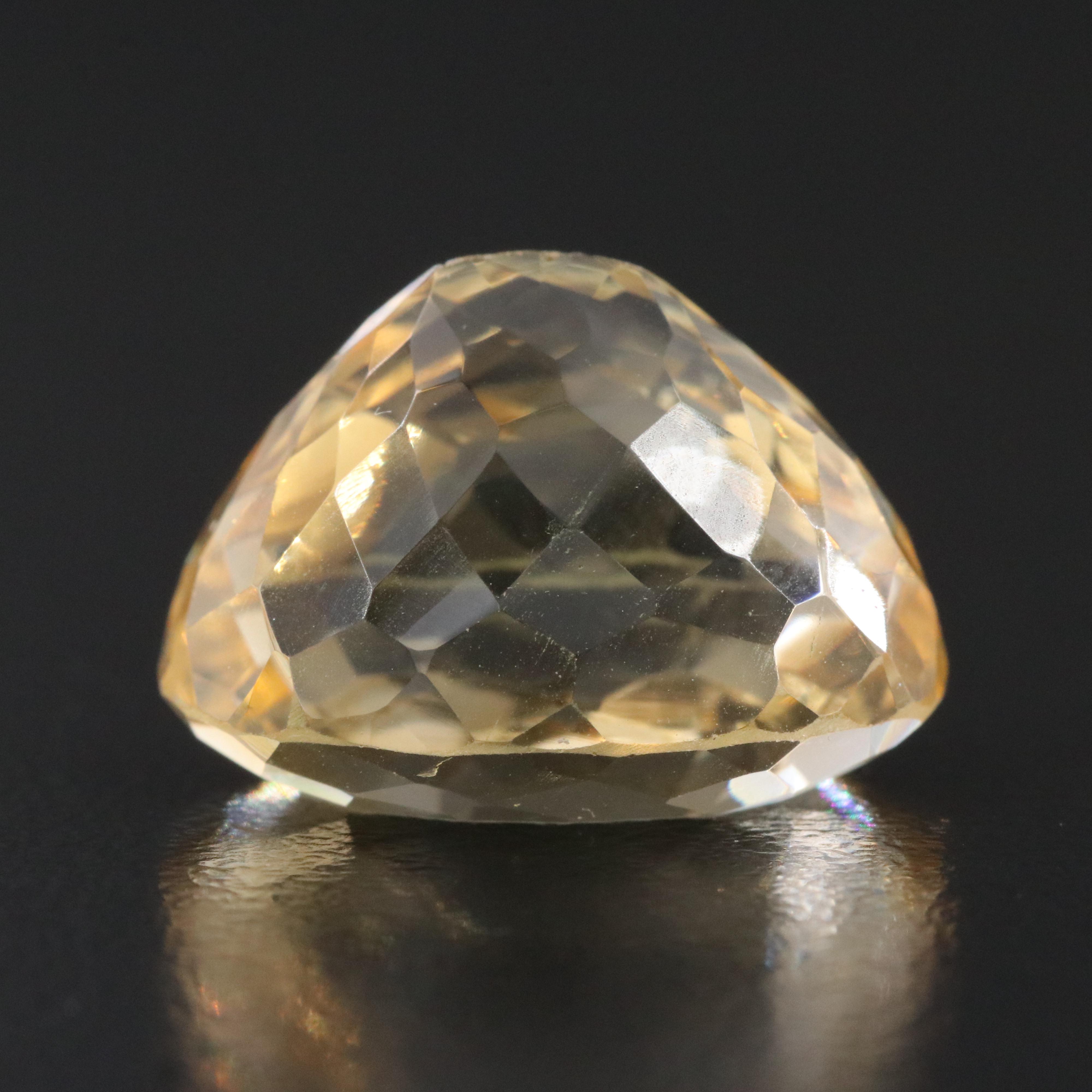 Loose 16.48 CT Citrine