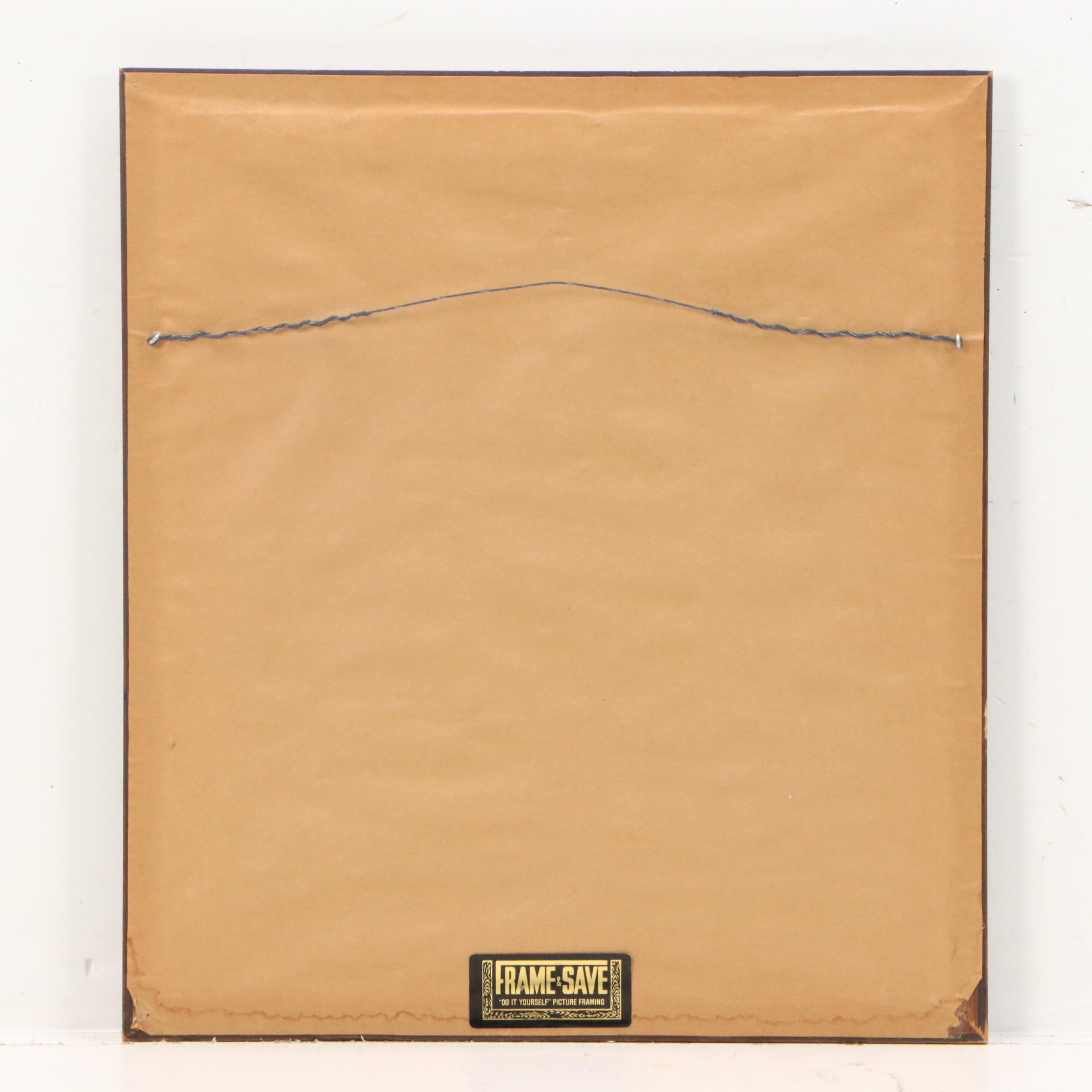 Ray Harm Offset Lithograph "Cardinal"