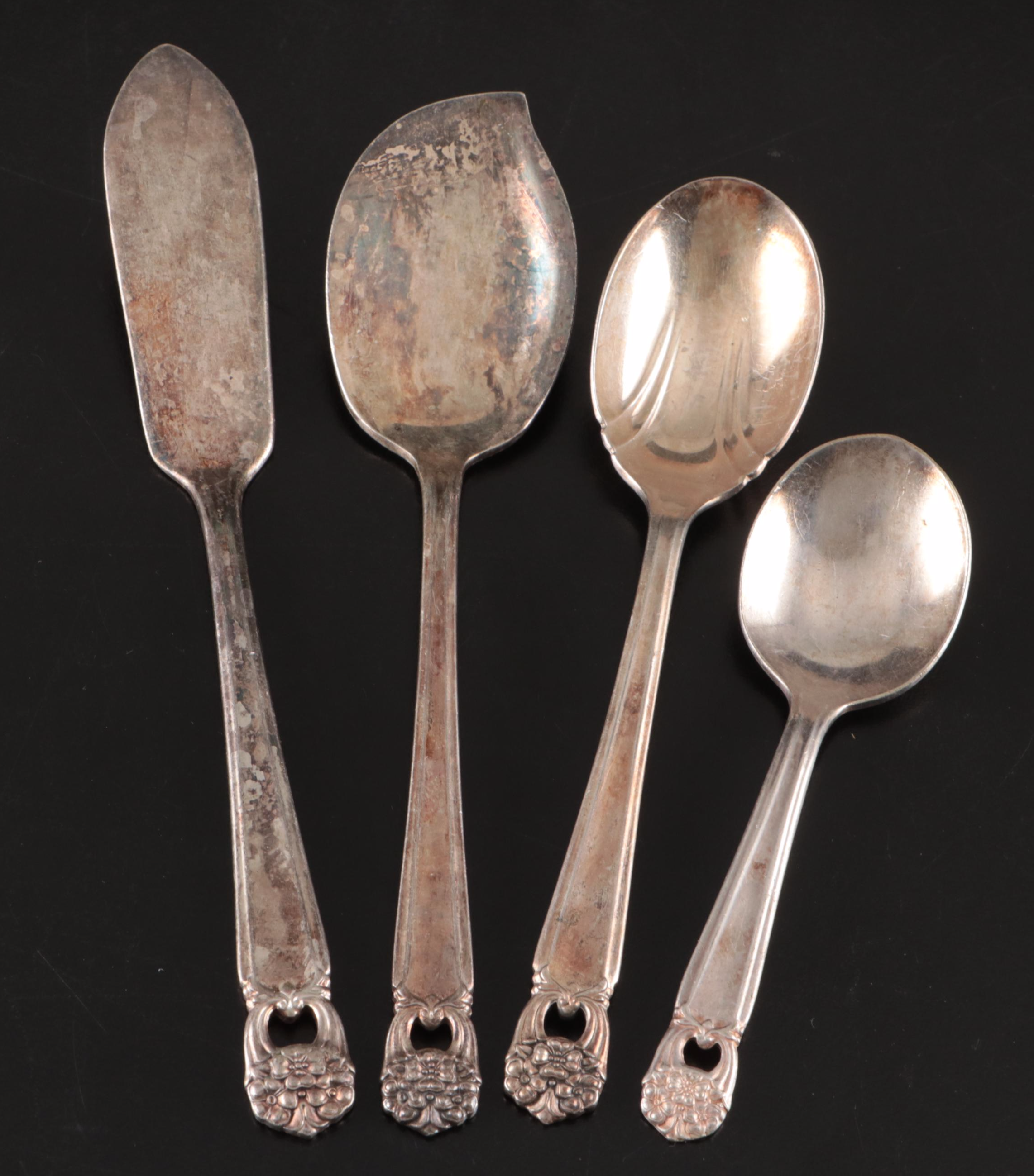 Rogers Bros. and International Silver "Eternally Yours" Silver Plate Flatware