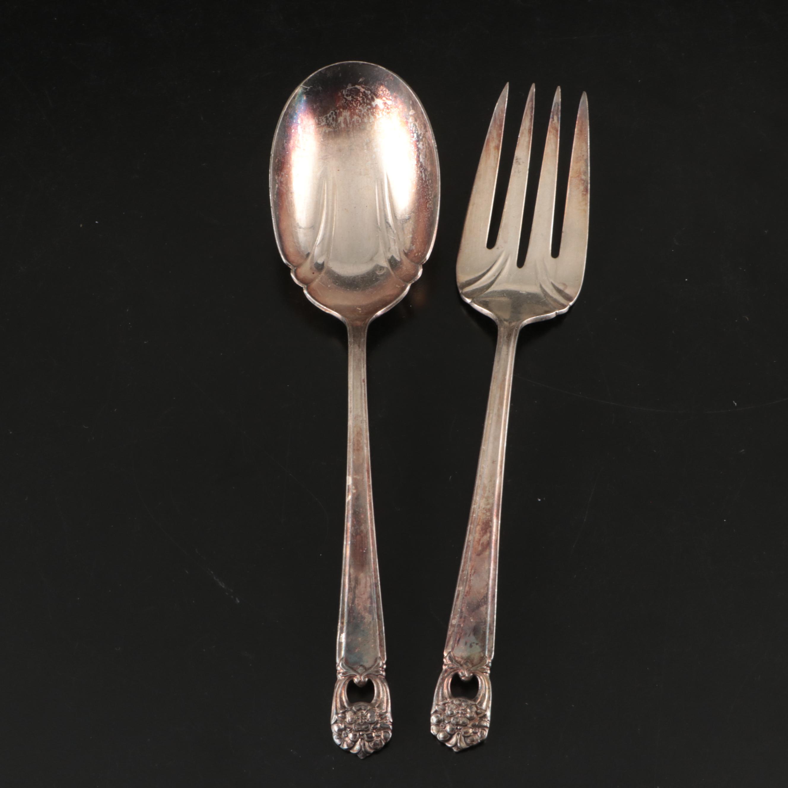 Rogers Bros. and International Silver "Eternally Yours" Silver Plate Flatware