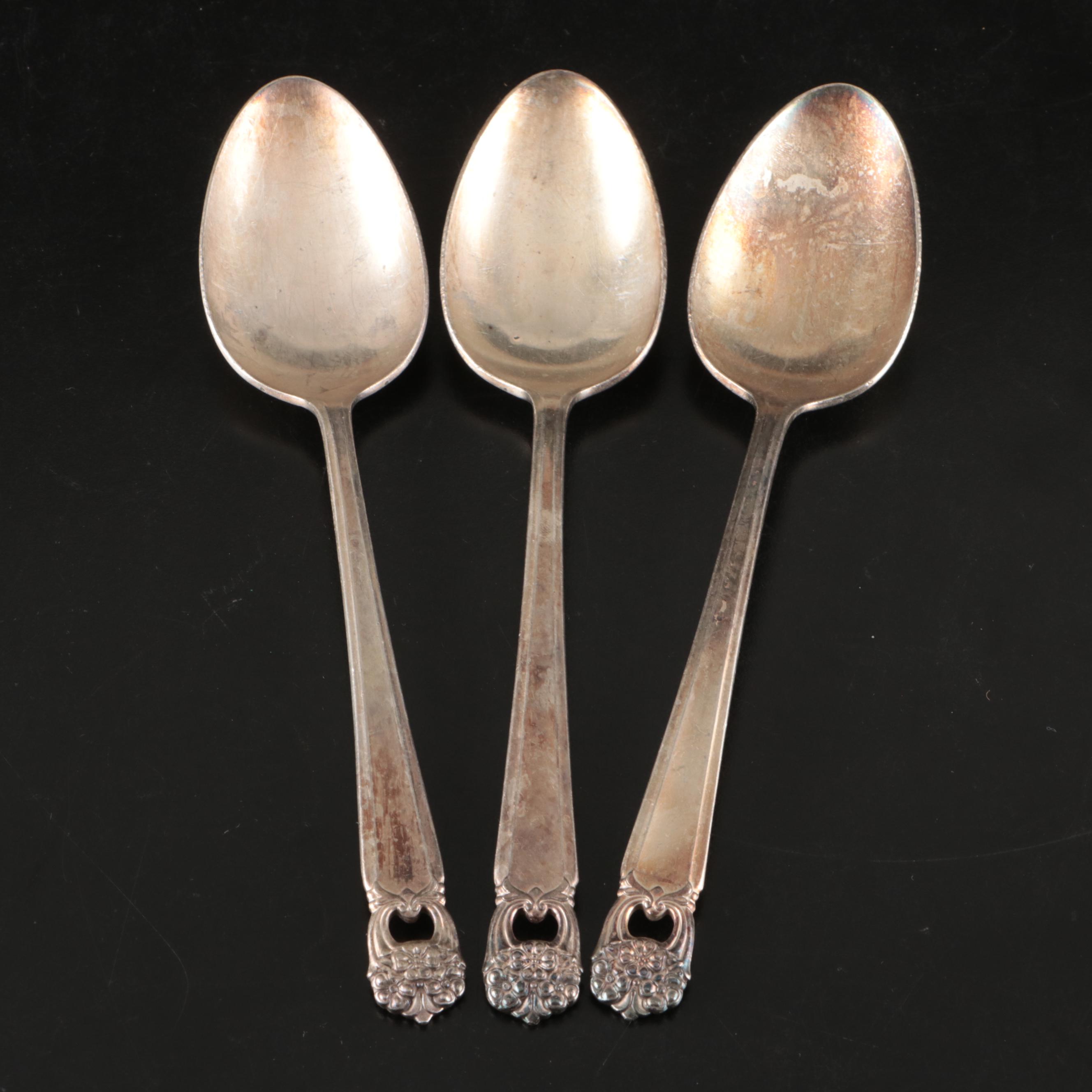 Rogers Bros. and International Silver "Eternally Yours" Silver Plate Flatware